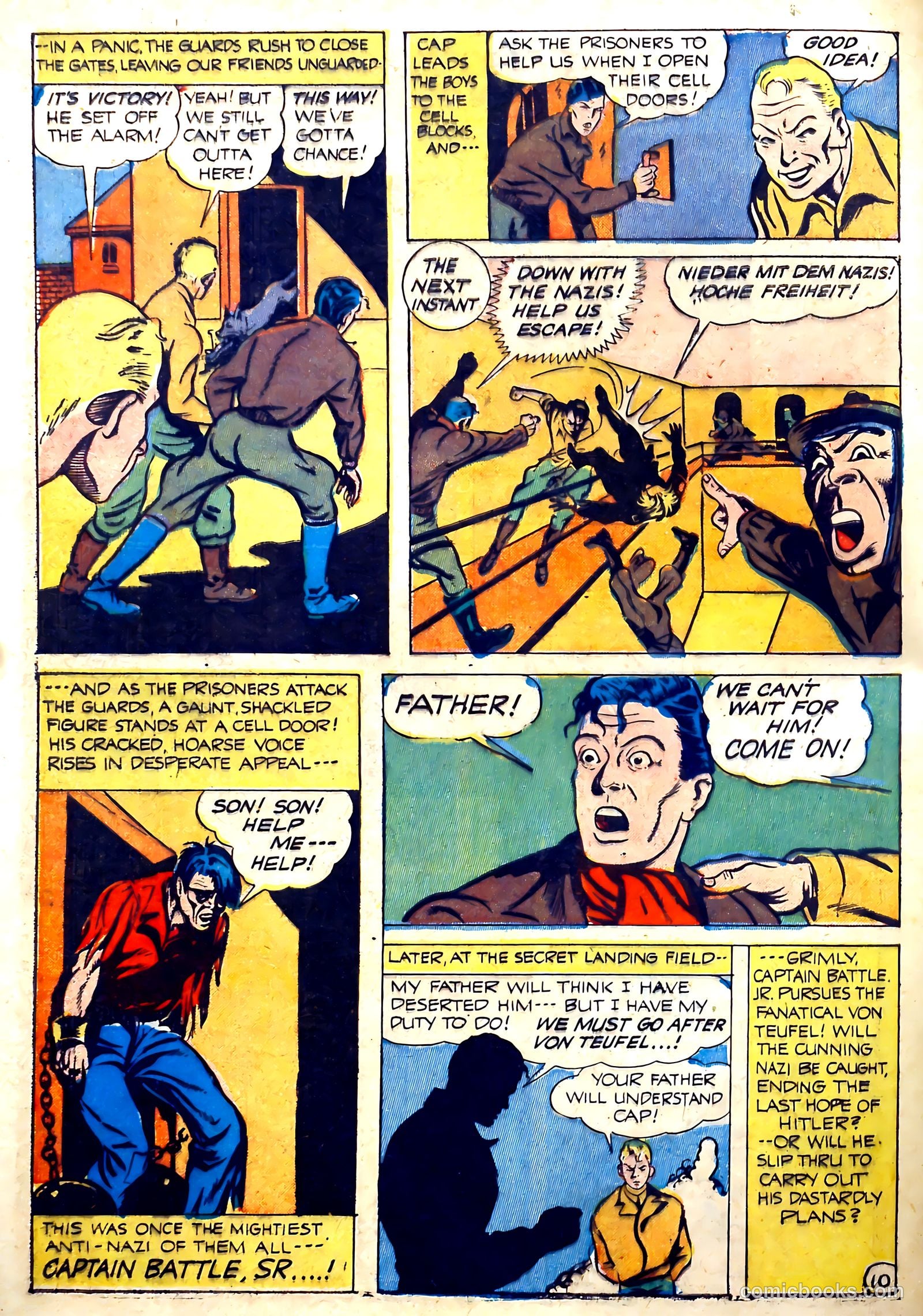 Captain Battle Jr. #1 (1943) — page 12 of 61