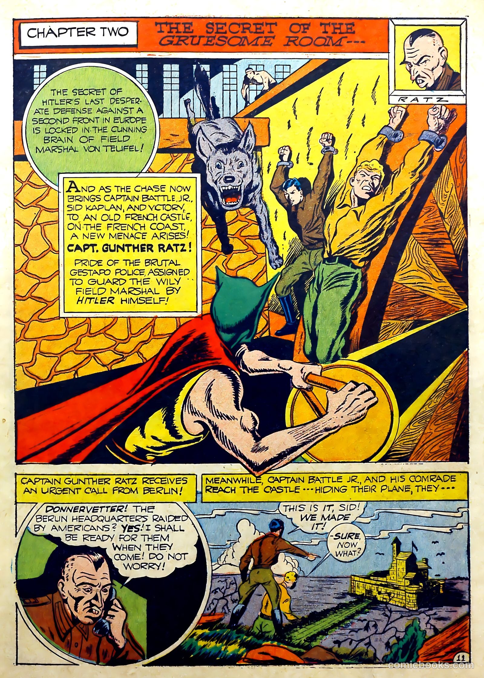Captain Battle Jr. #1 (1943) — page 13 of 61