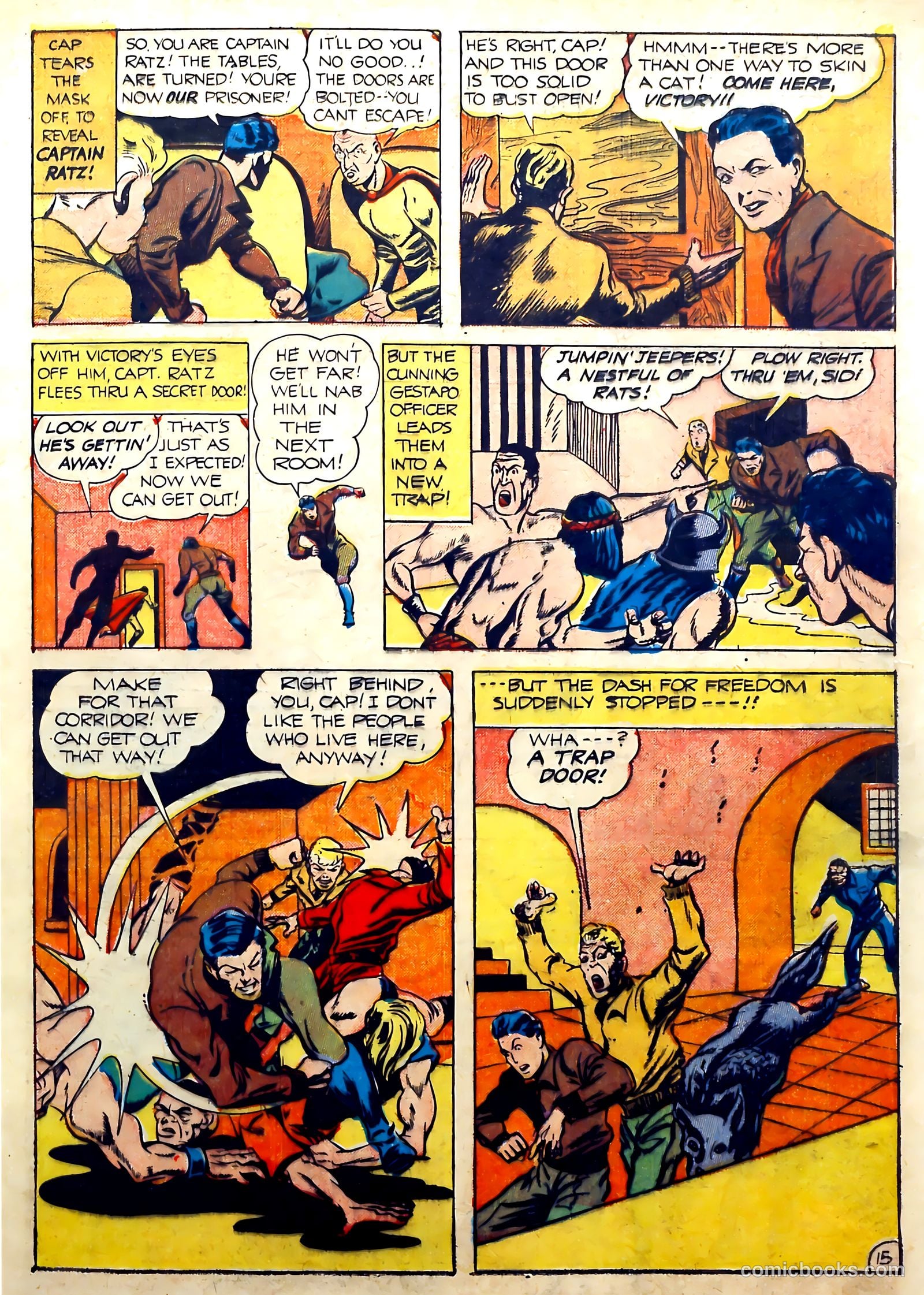 Captain Battle Jr. #1 (1943) — page 17 of 61