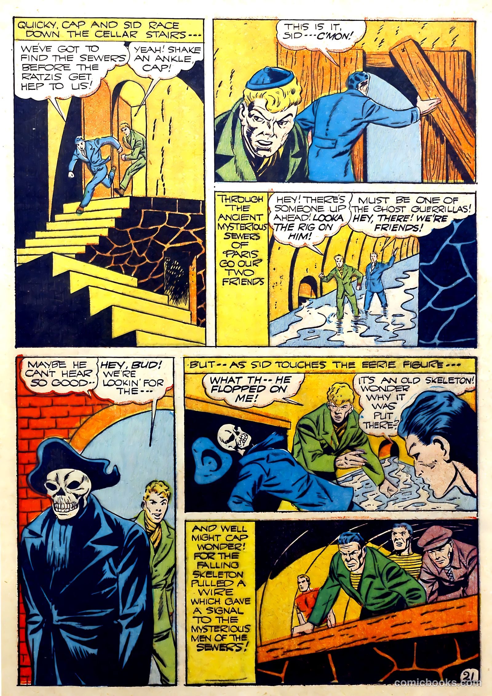 Captain Battle Jr. #1 (1943) — page 23 of 61