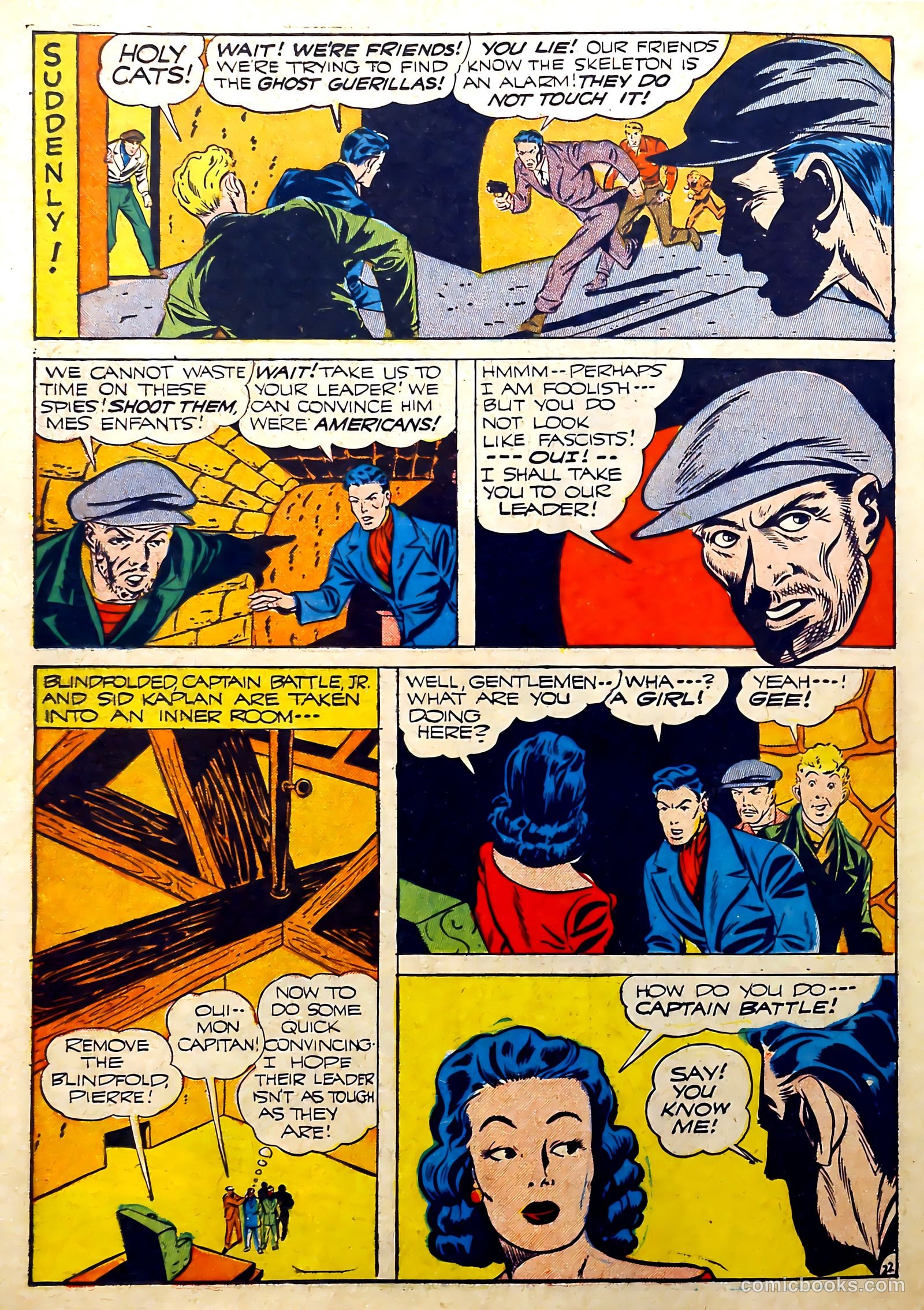 Captain Battle Jr. #1 (1943) — page 24 of 61