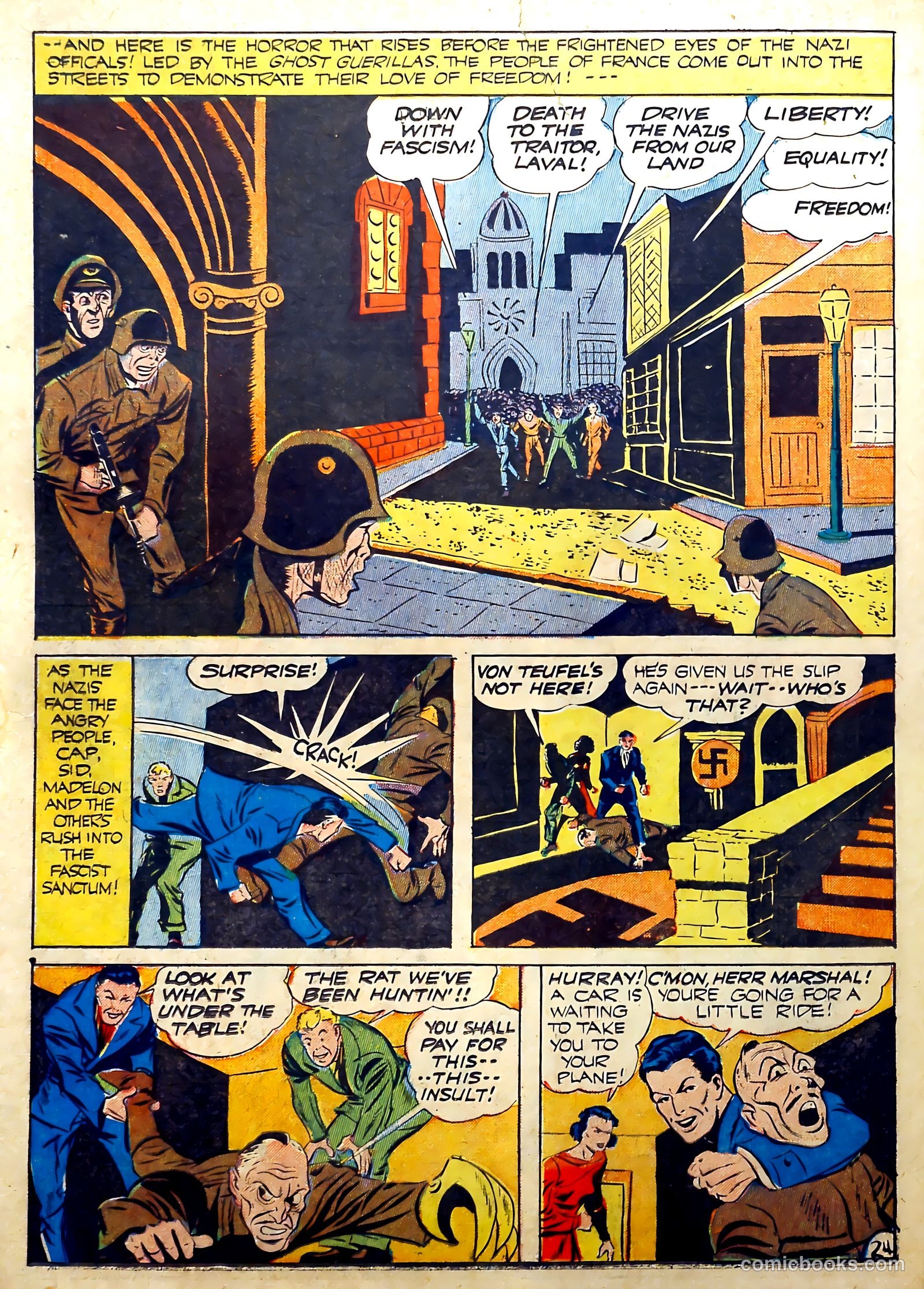 Captain Battle Jr. #1 (1943) — page 26 of 61