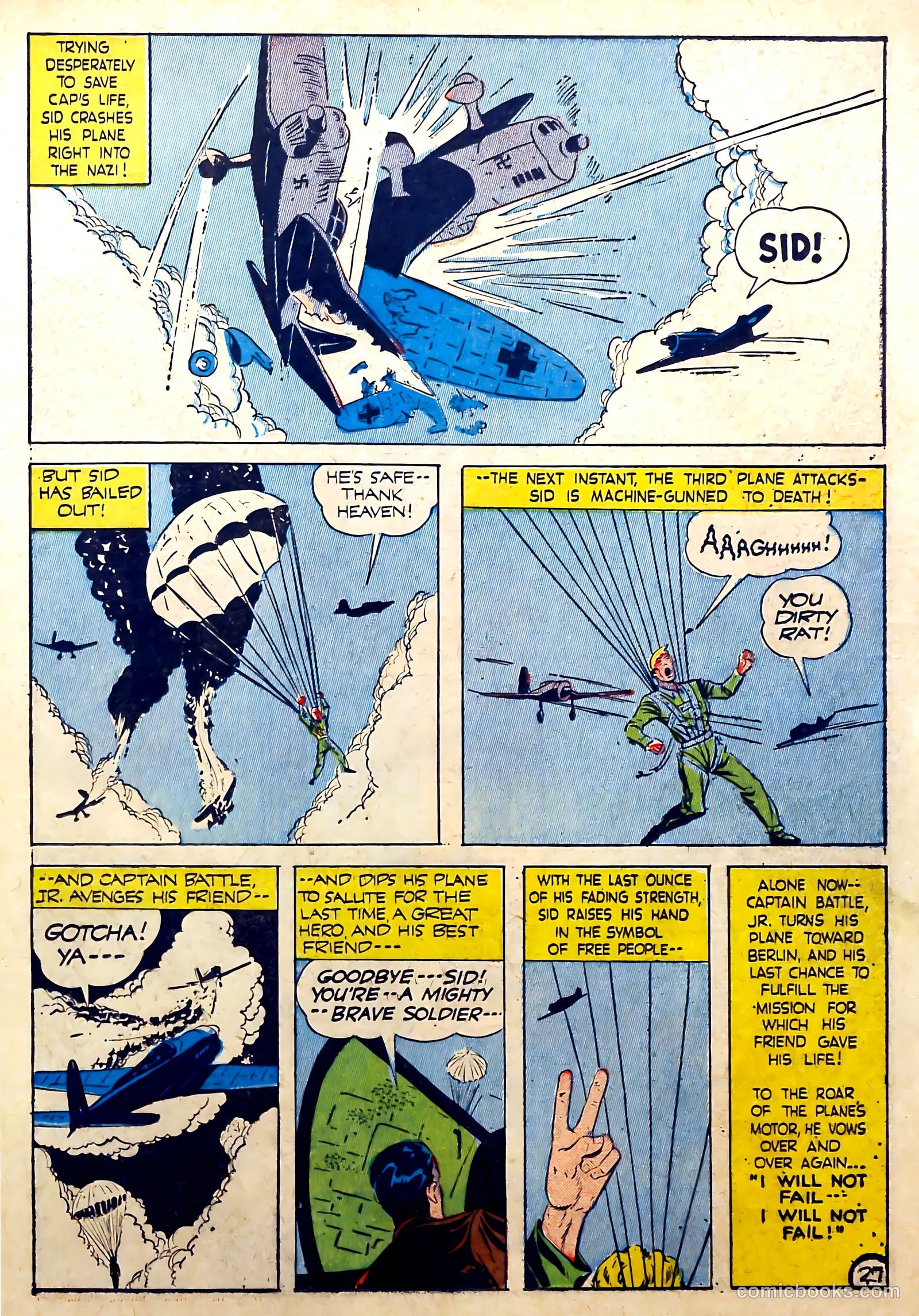 Captain Battle Jr. #1 (1943) — page 29 of 61