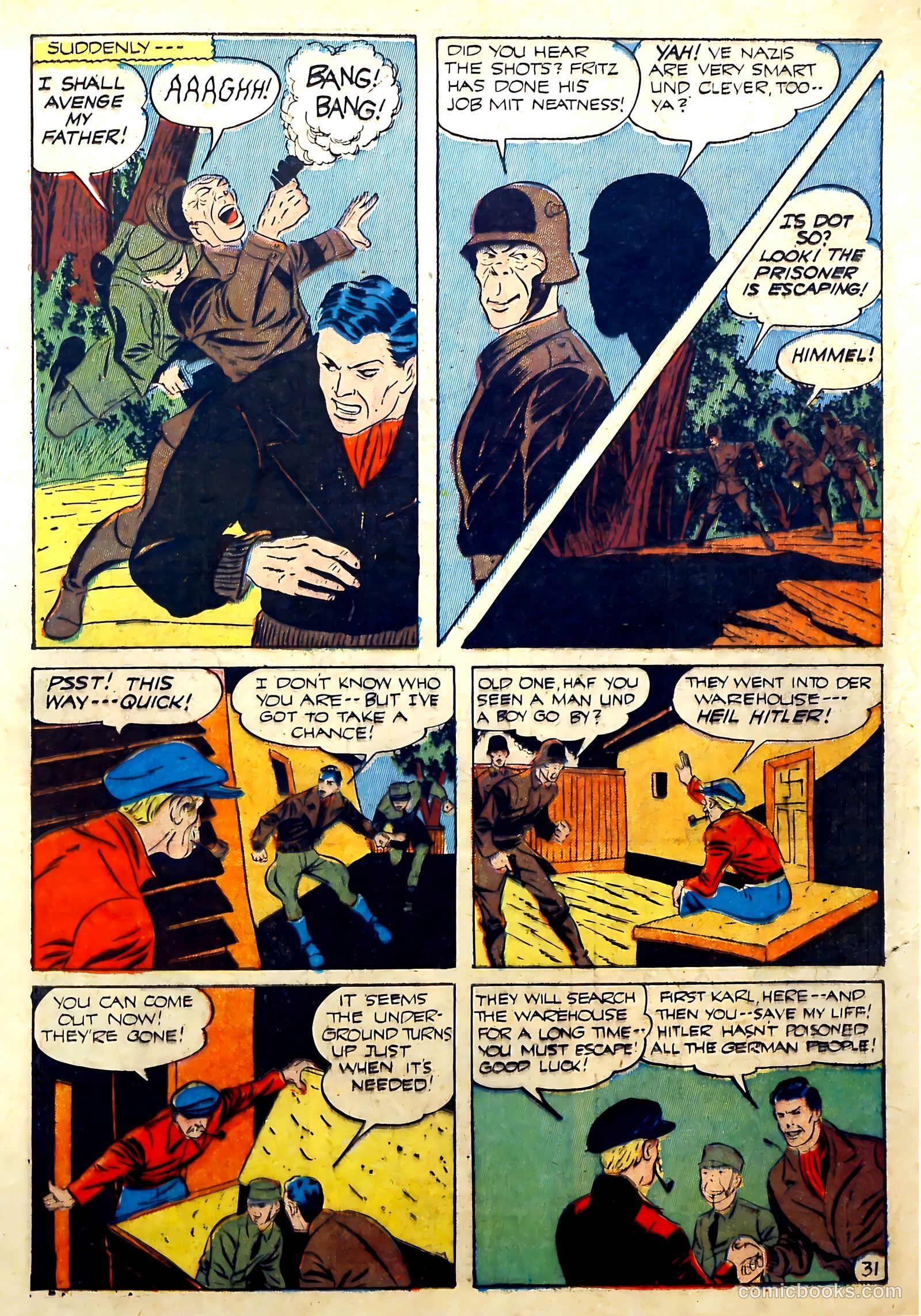 Captain Battle Jr. #1 (1943) — page 33 of 61