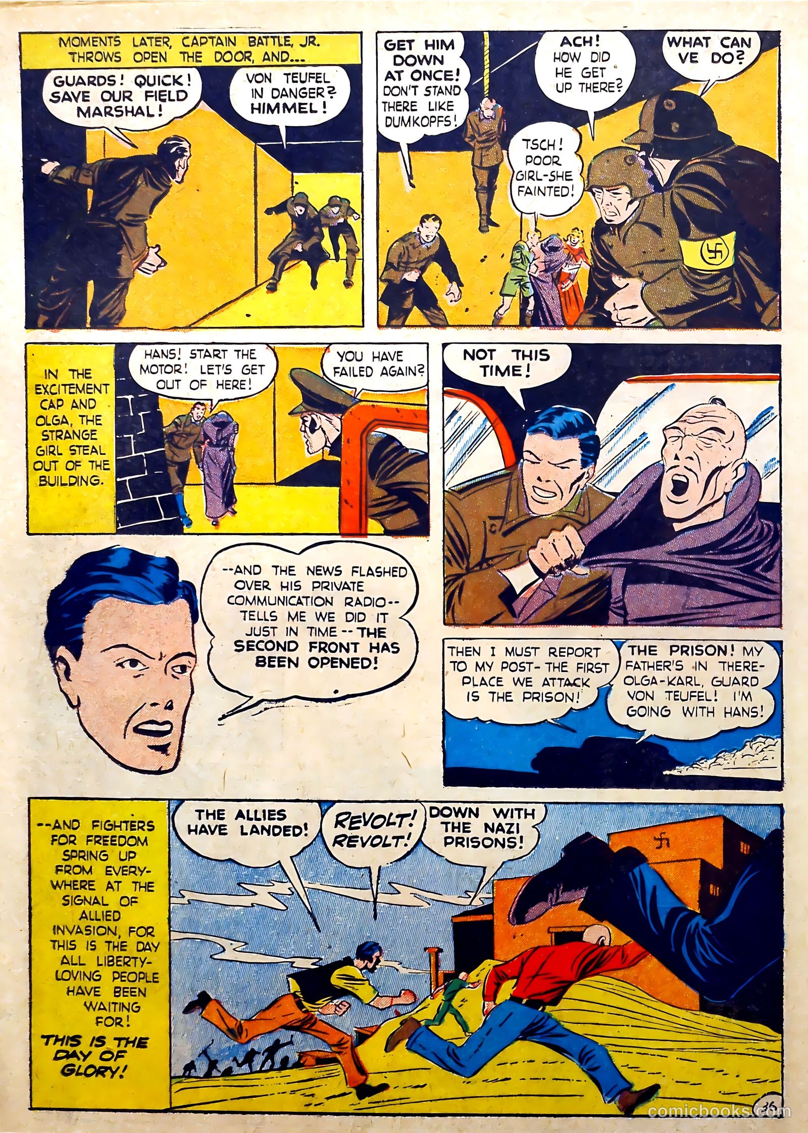 Captain Battle Jr. #1 (1943) — page 38 of 61