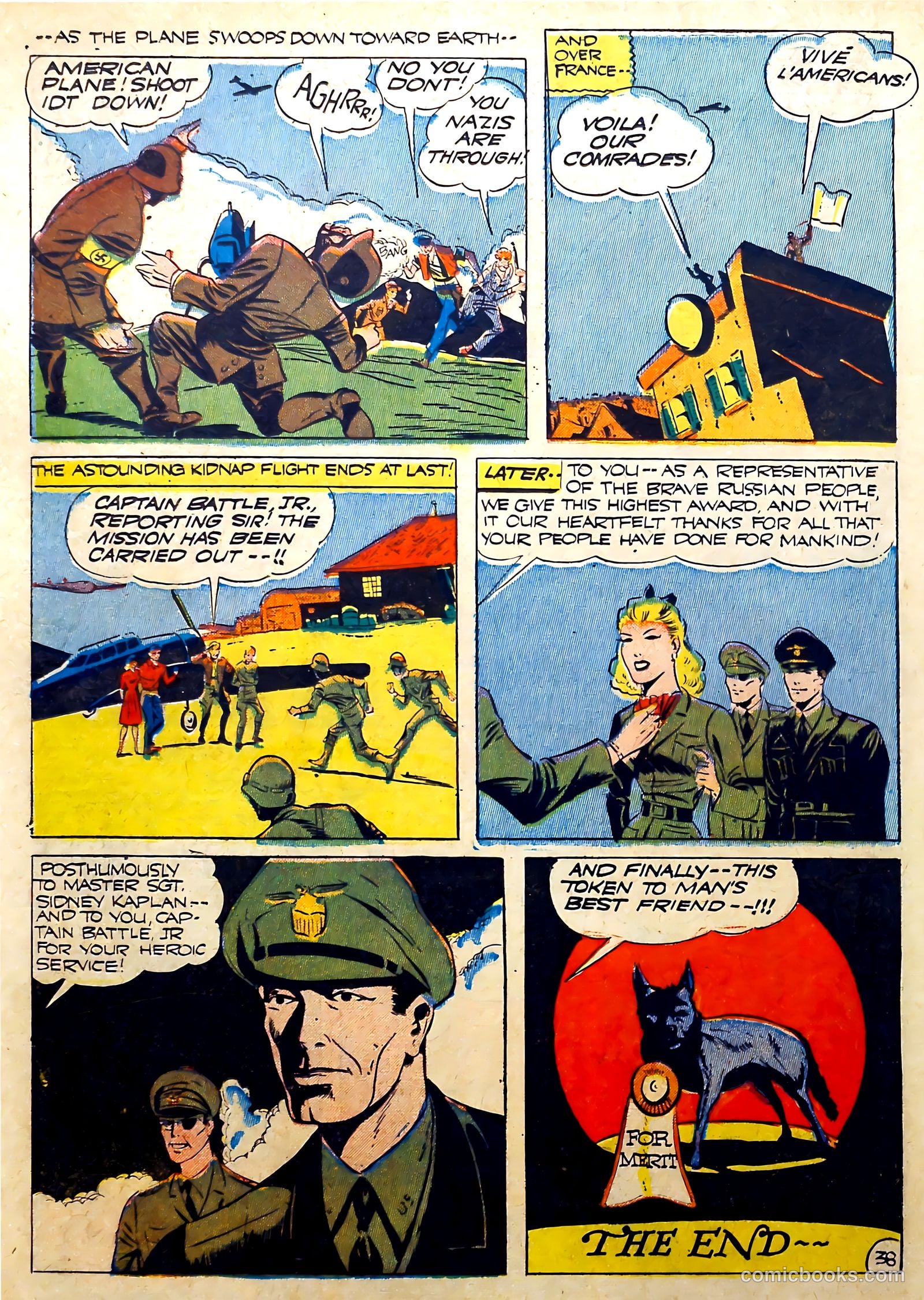 Captain Battle Jr. #1 (1943) — page 40 of 61