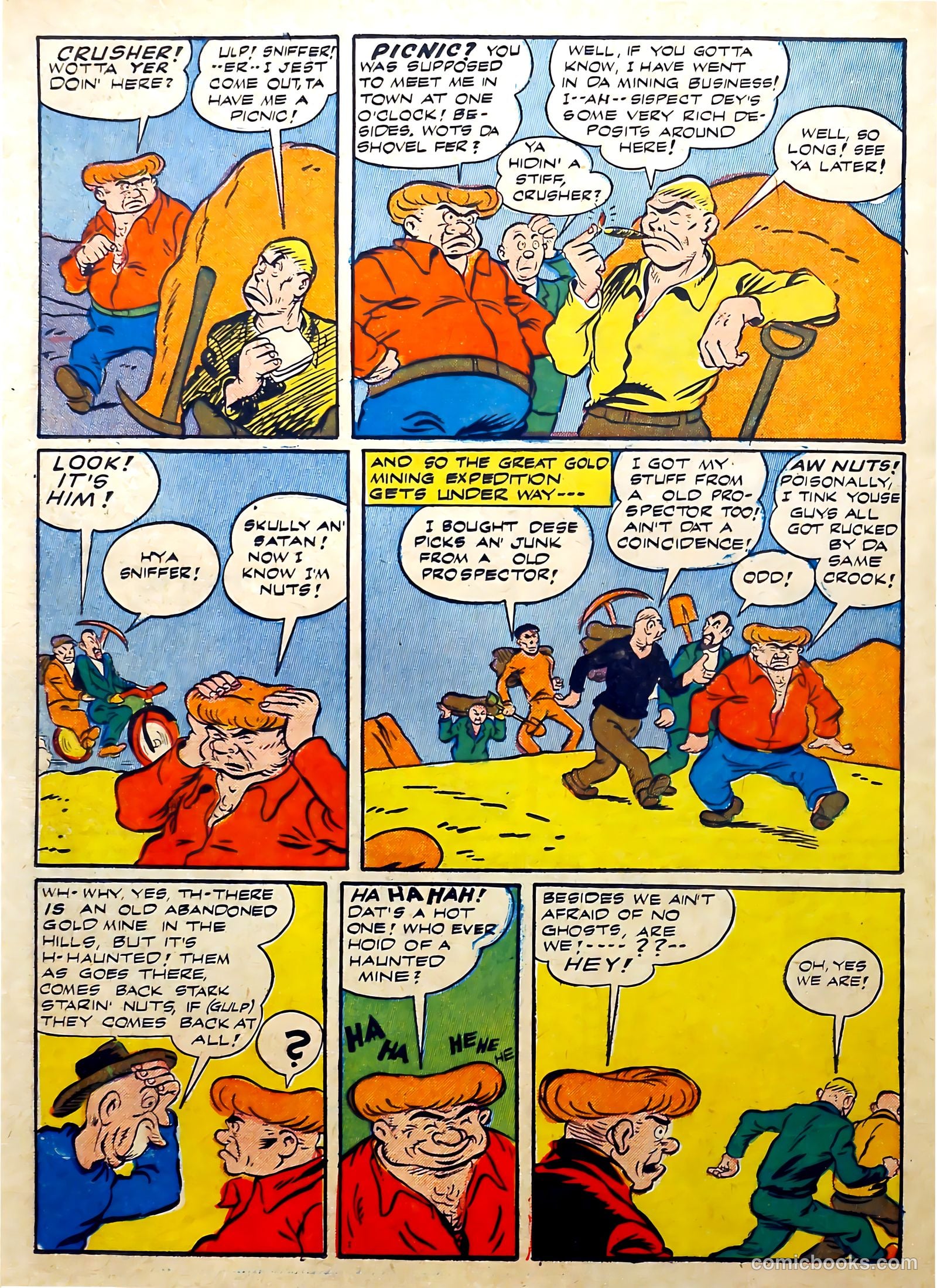 Captain Battle Jr. #1 (1943) — page 44 of 61