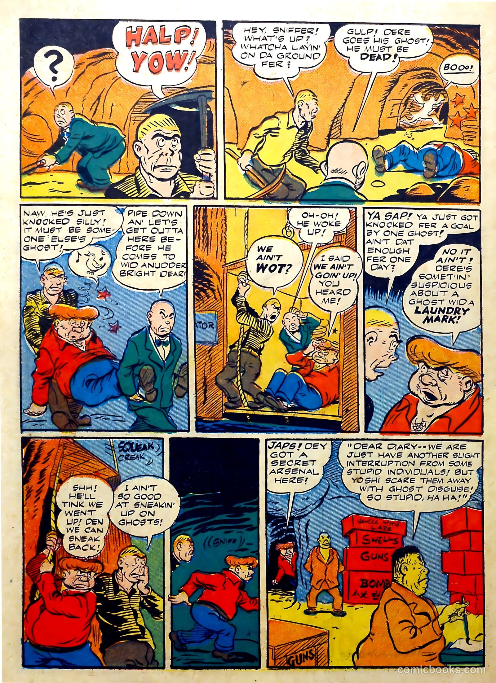 Captain Battle Jr. #1 (1943) — page 46 of 61