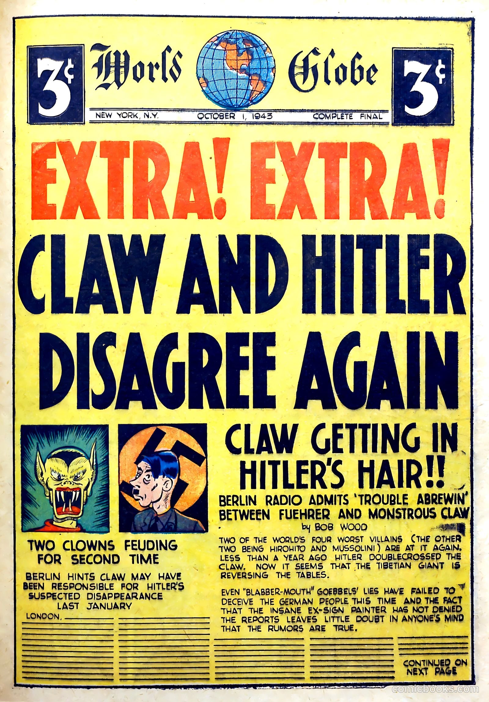 Captain Battle Jr. #1 (1943) — page 51 of 61