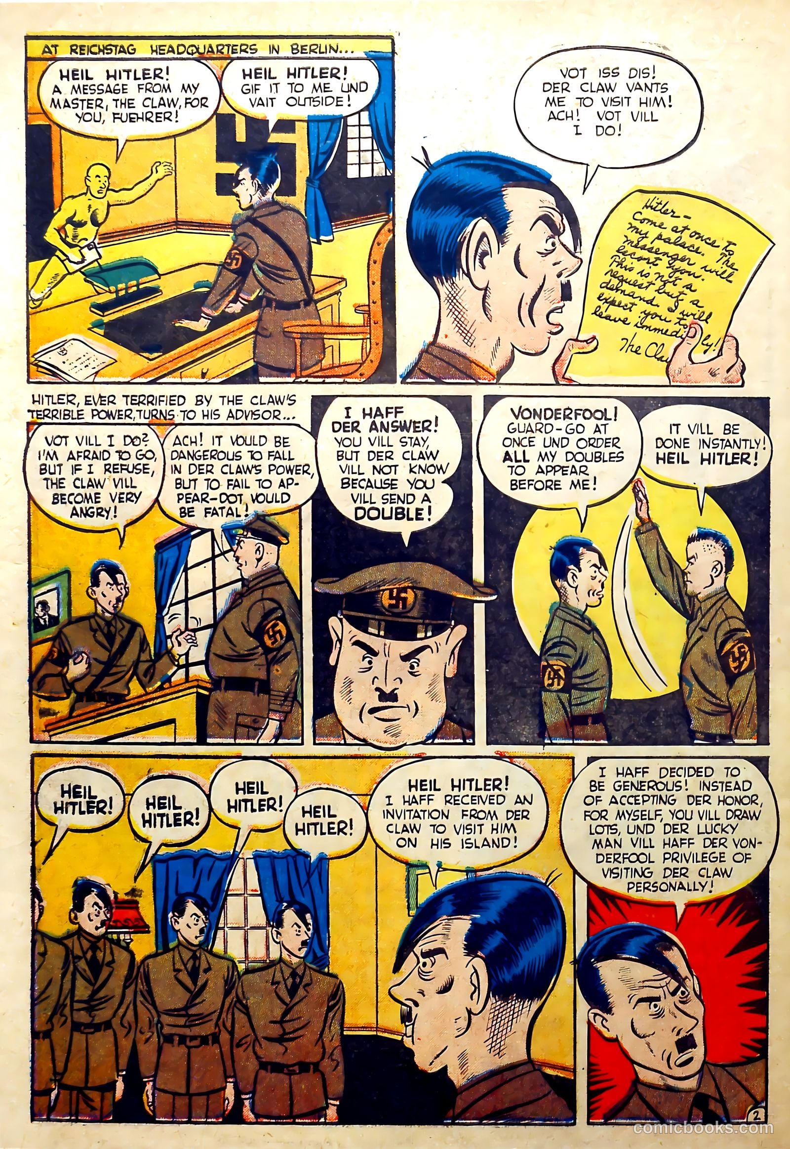 Captain Battle Jr. #1 (1943) — page 52 of 61
