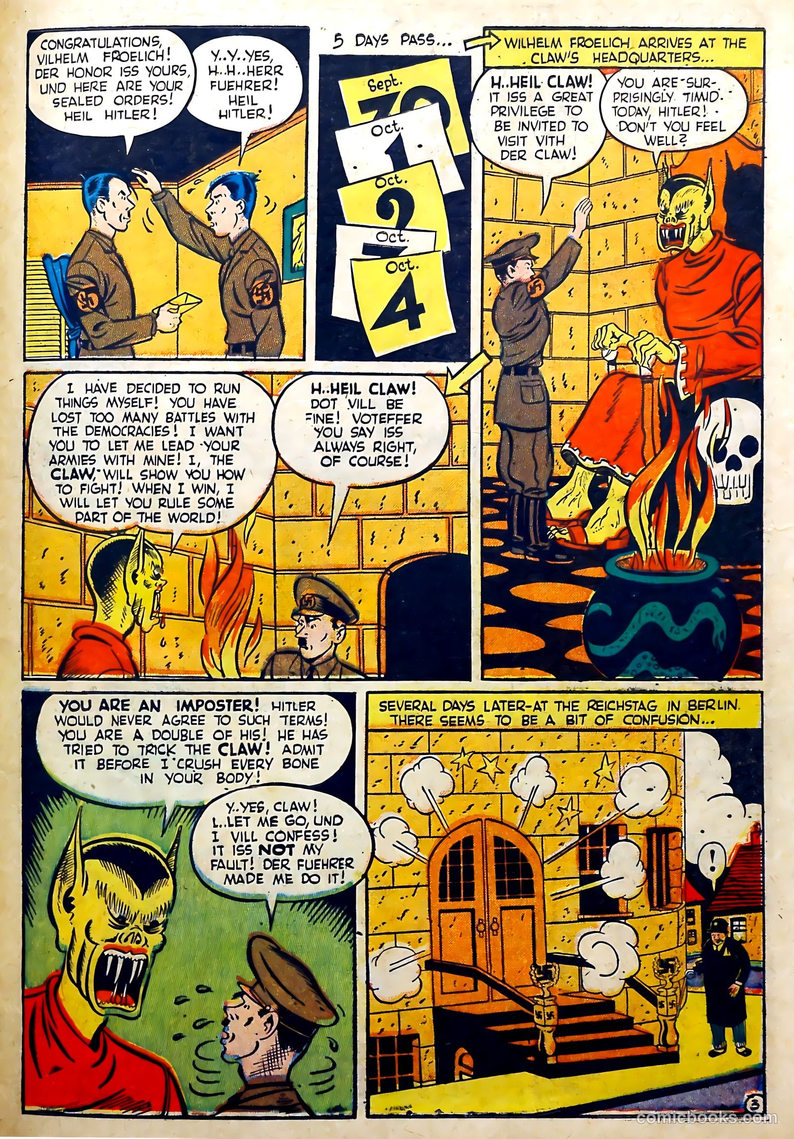 Captain Battle Jr. #1 (1943) — page 53 of 61