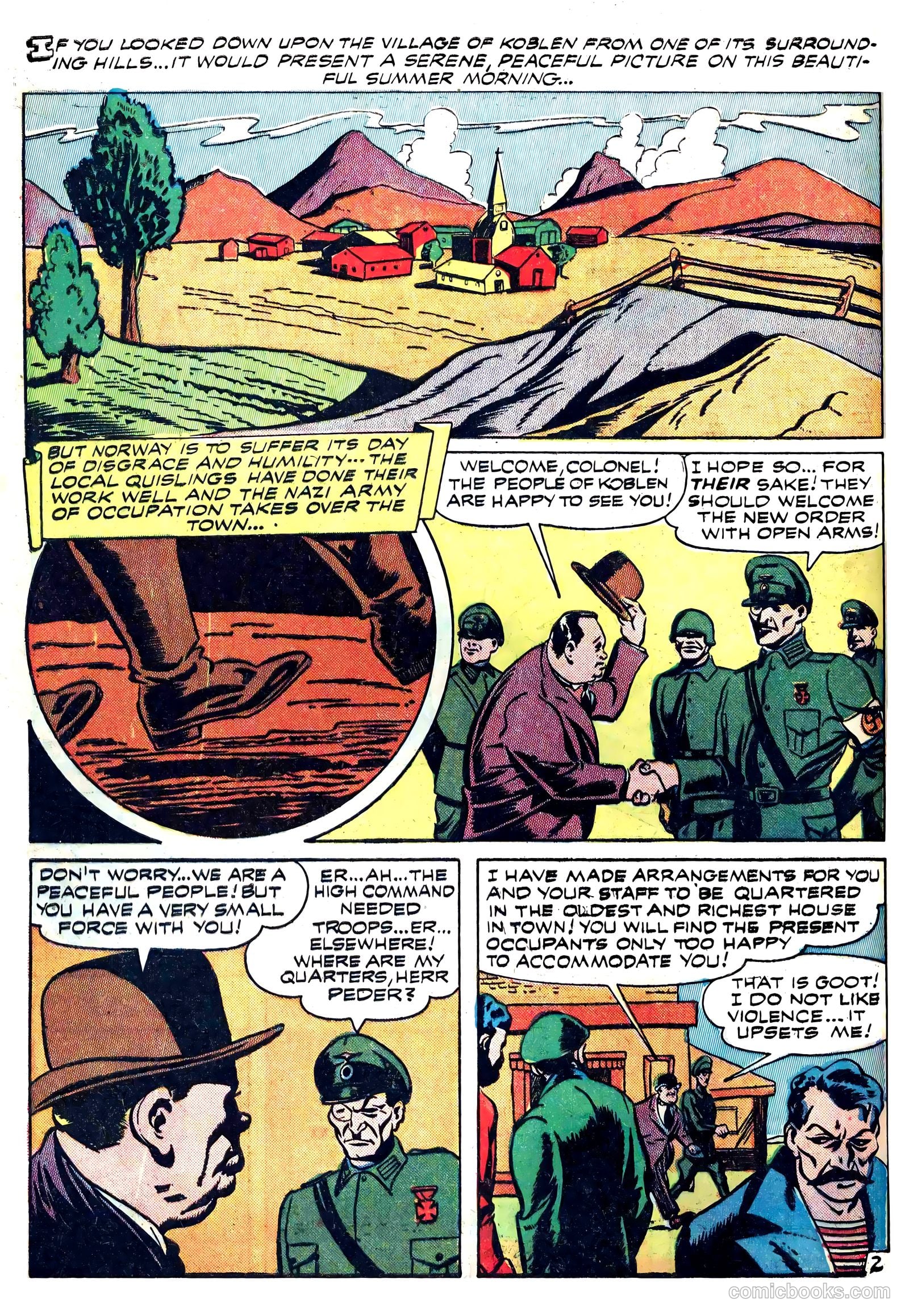 Captain Battle Jr. #2 (1944) — page 4 of 61