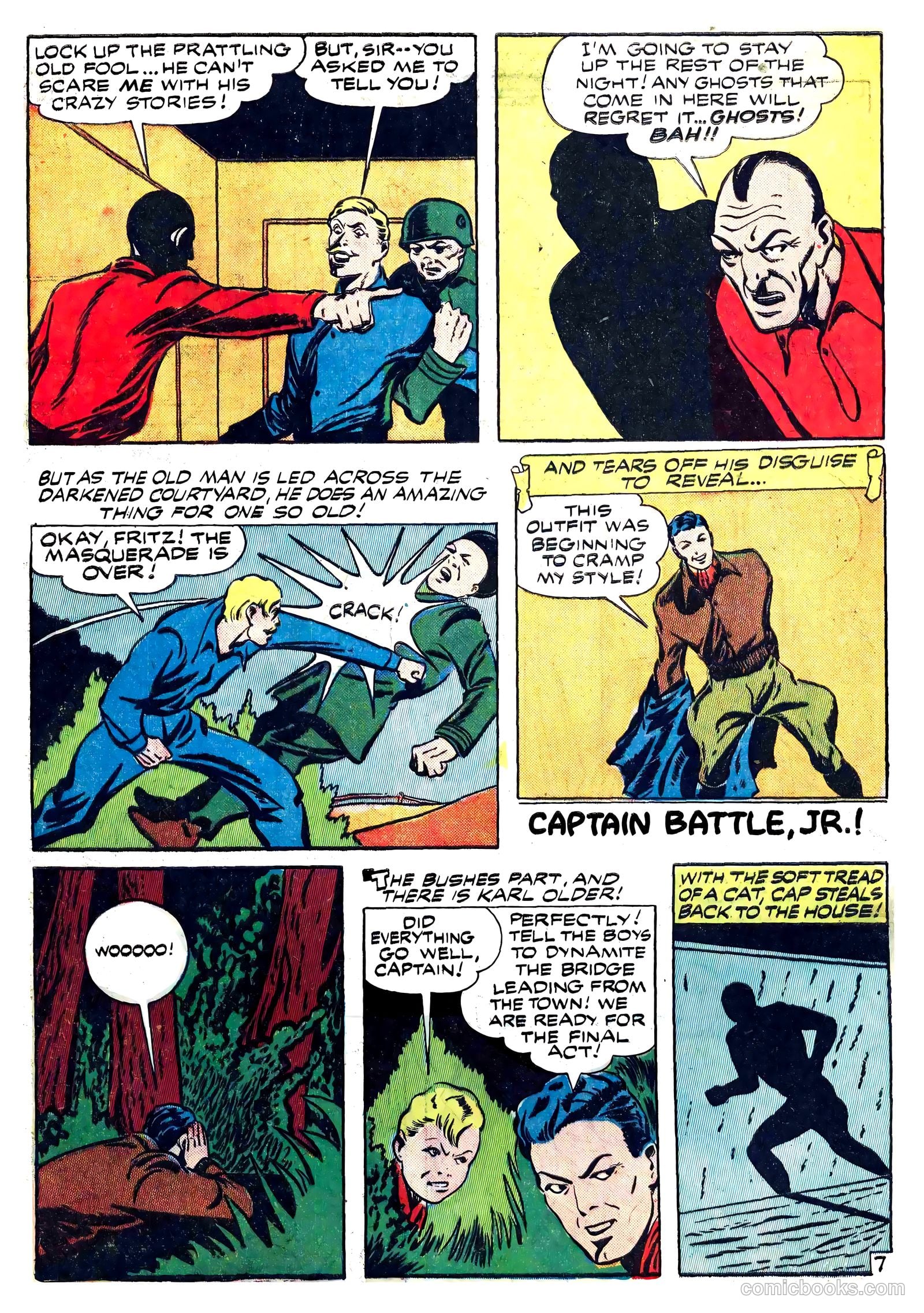 Captain Battle Jr. #2 (1944) — page 9 of 61
