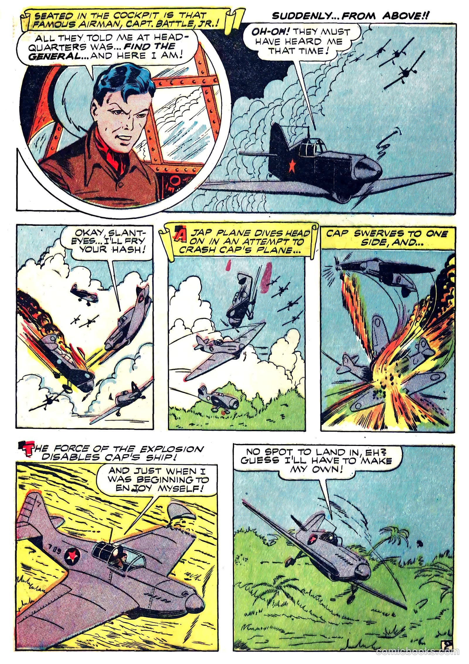Captain Battle Jr. #2 (1944) — page 14 of 61