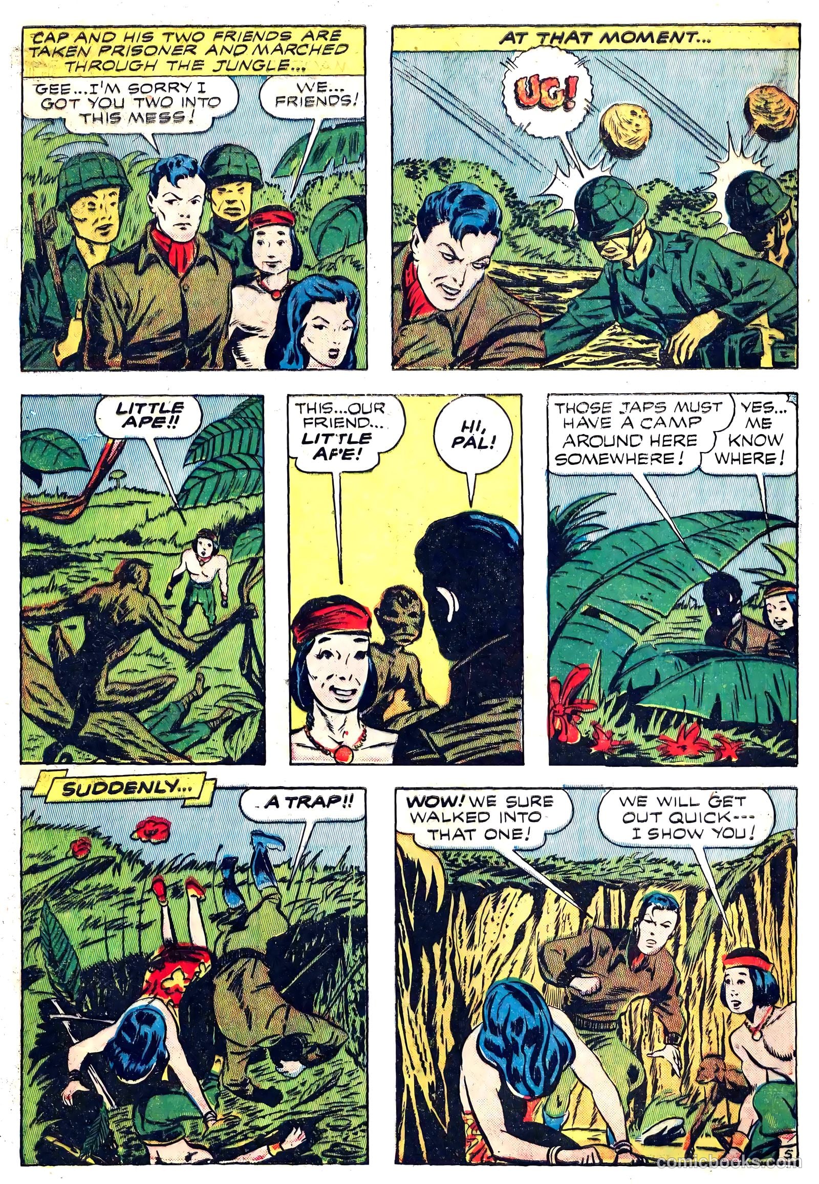 Captain Battle Jr. #2 (1944) — page 17 of 61