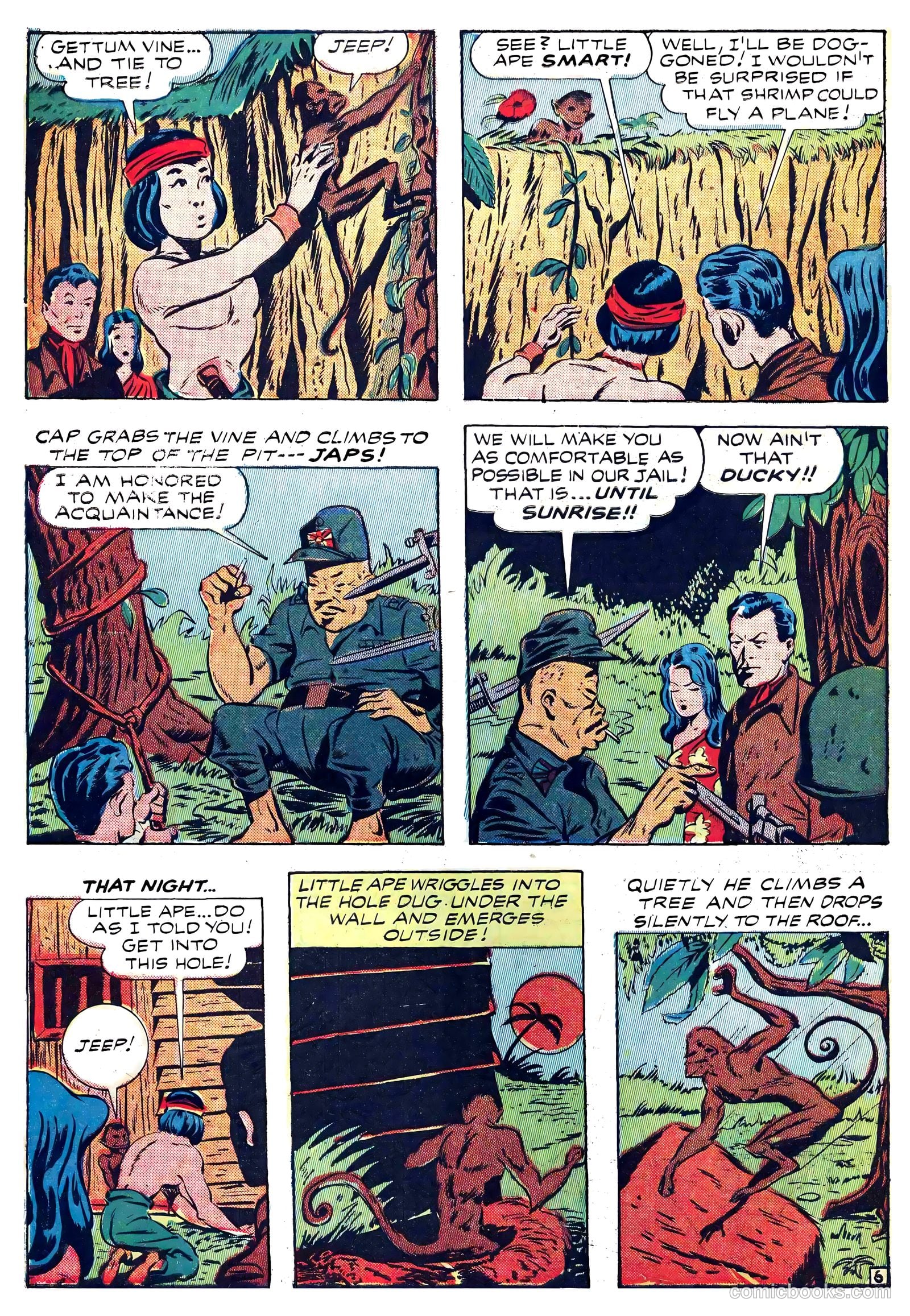 Captain Battle Jr. #2 (1944) — page 18 of 61