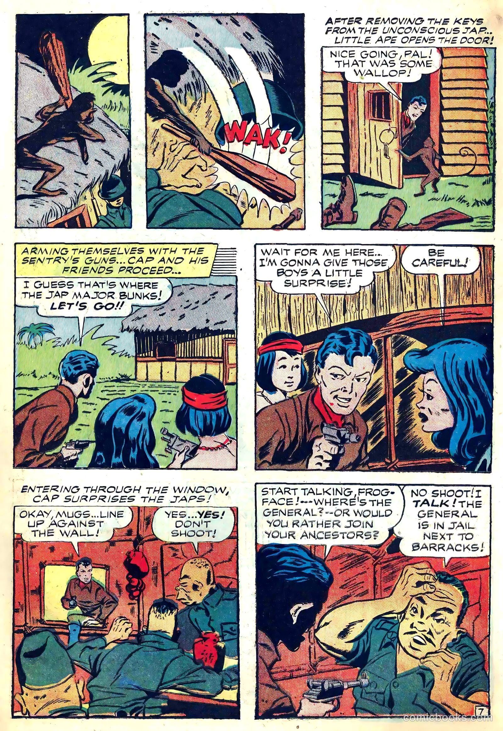 Captain Battle Jr. #2 (1944) — page 19 of 61