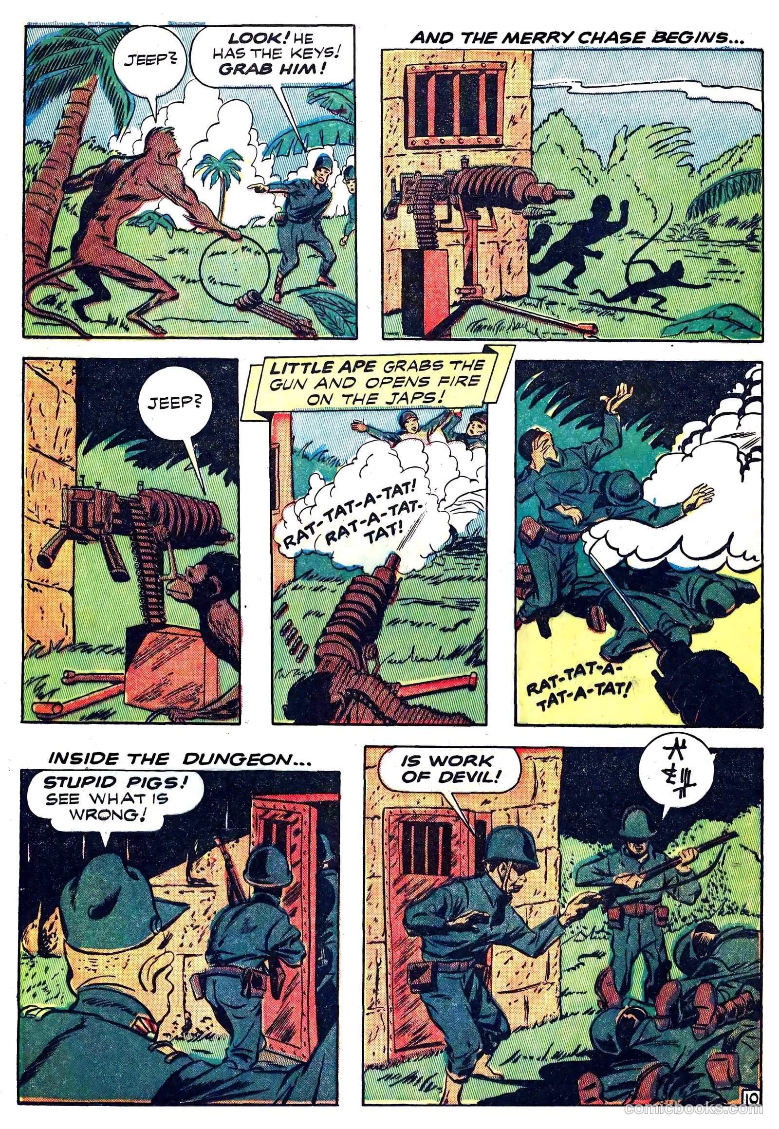 Captain Battle Jr. #2 (1944) — page 22 of 61