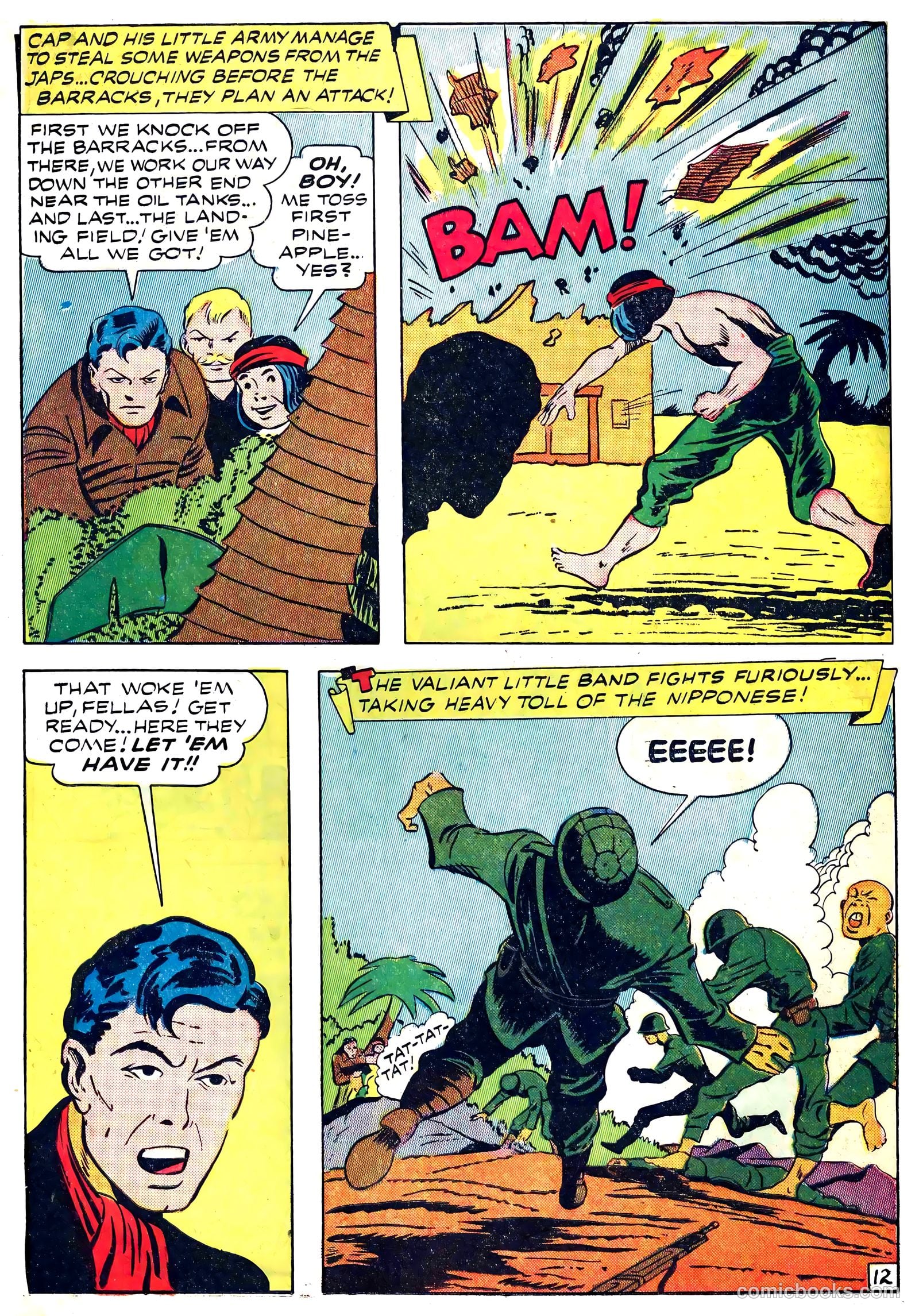 Captain Battle Jr. #2 (1944) — page 24 of 61