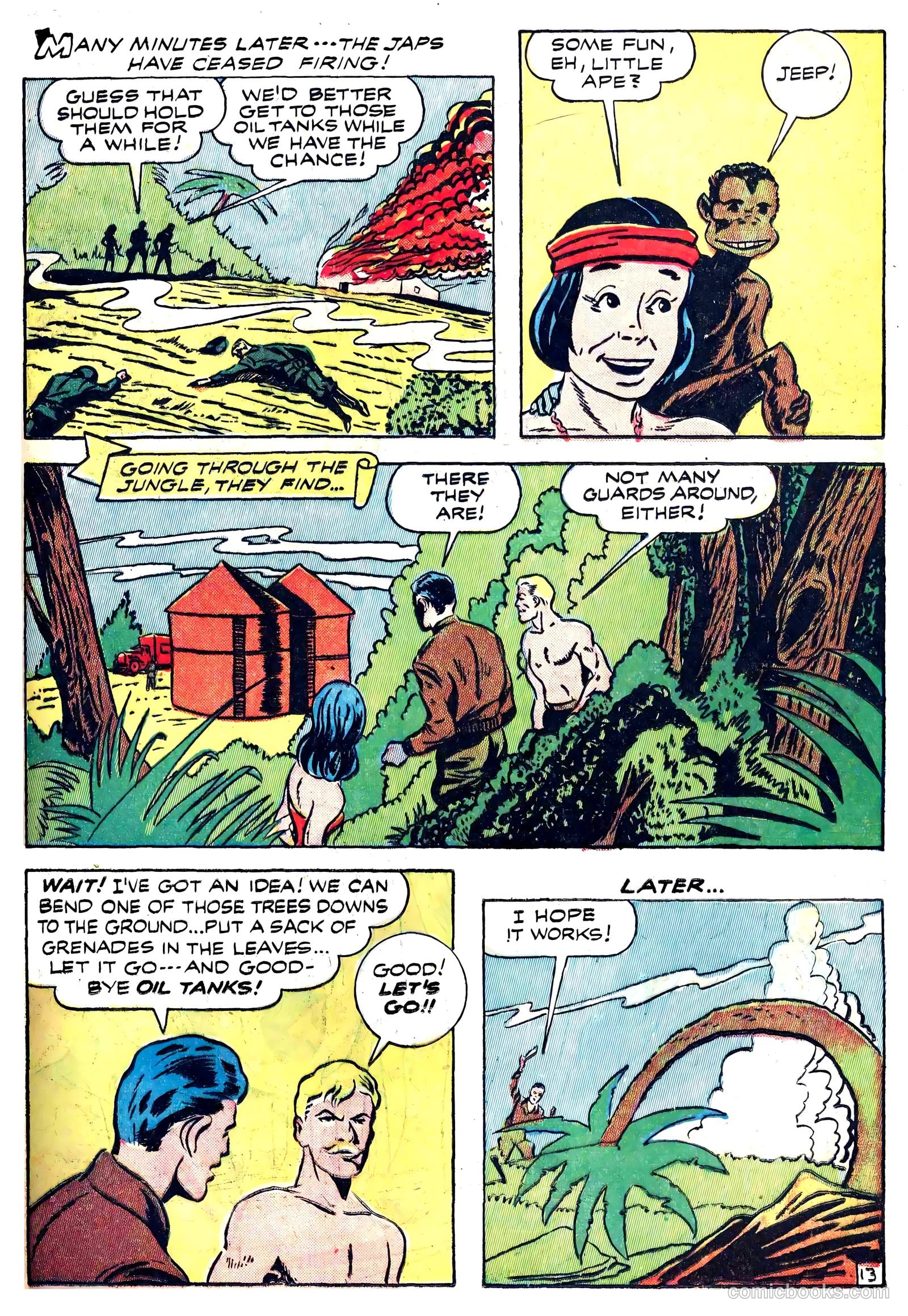Captain Battle Jr. #2 (1944) — page 25 of 61