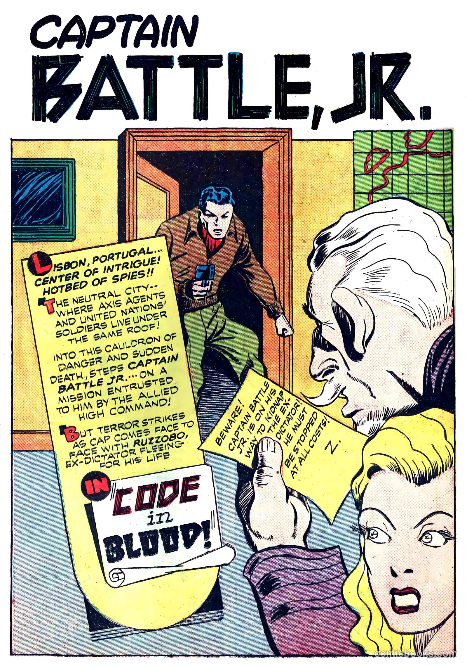 Captain Battle Jr. #2 (1944) — page 28 of 61