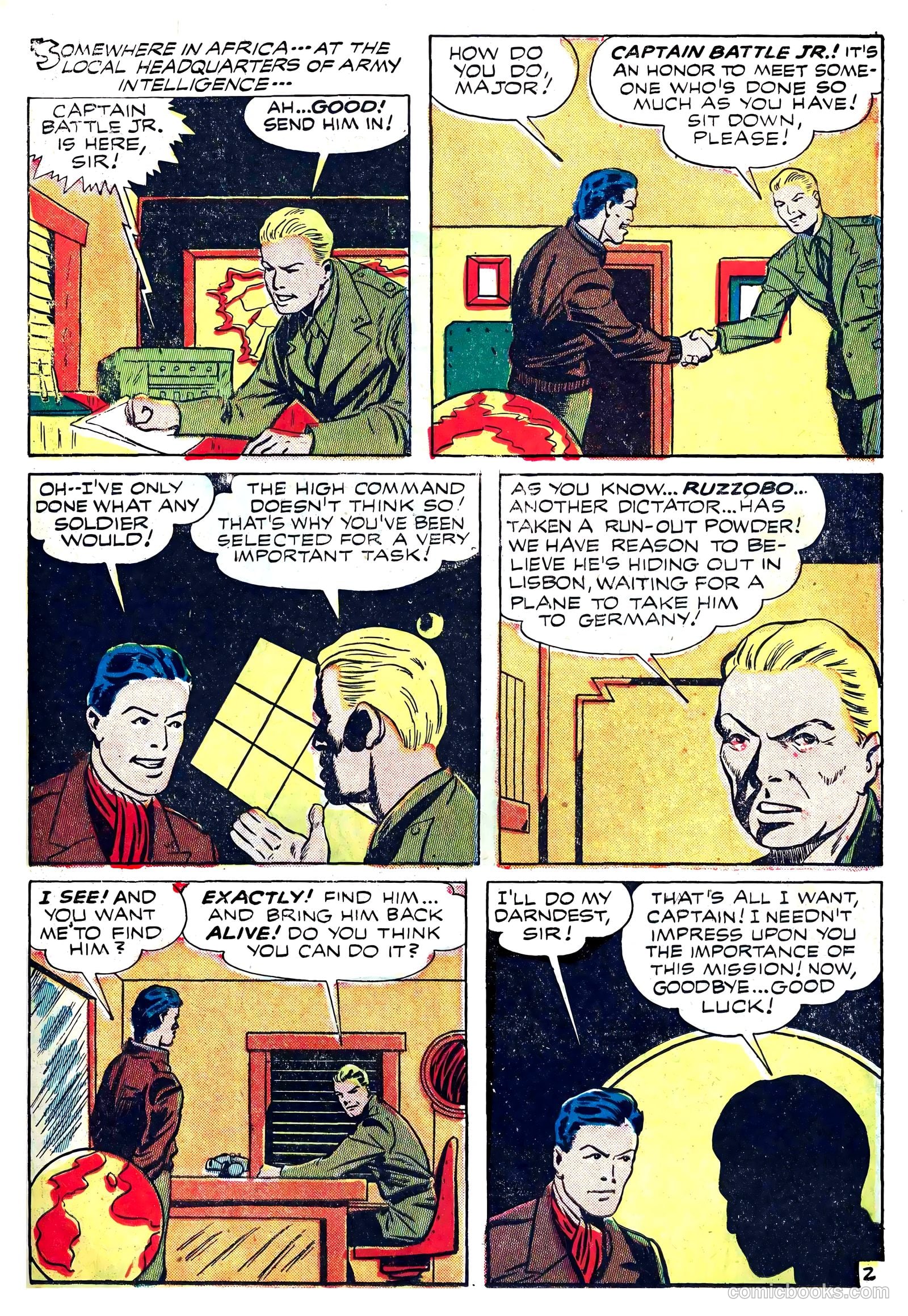Captain Battle Jr. #2 (1944) — page 29 of 61