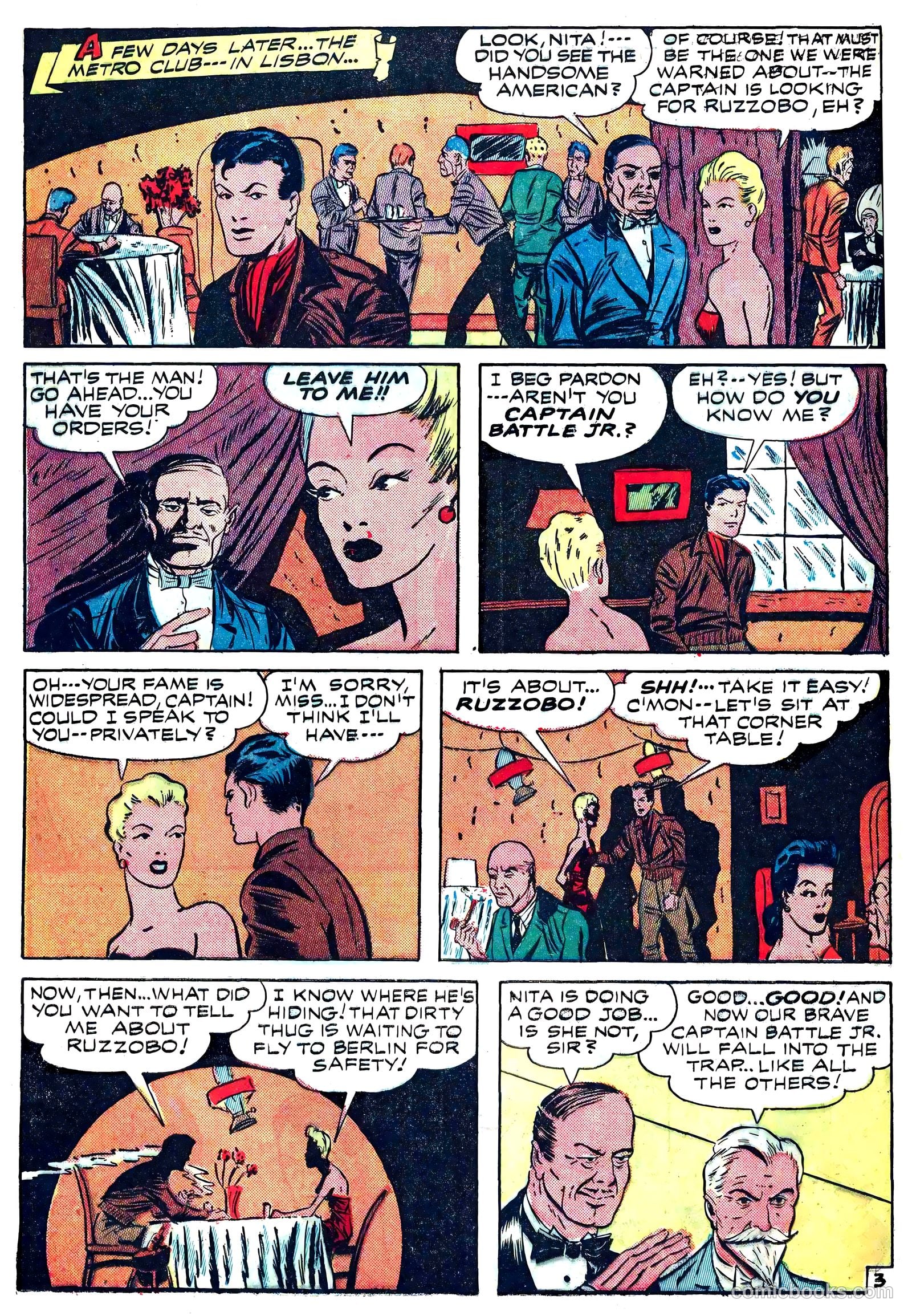Captain Battle Jr. #2 (1944) — page 30 of 61