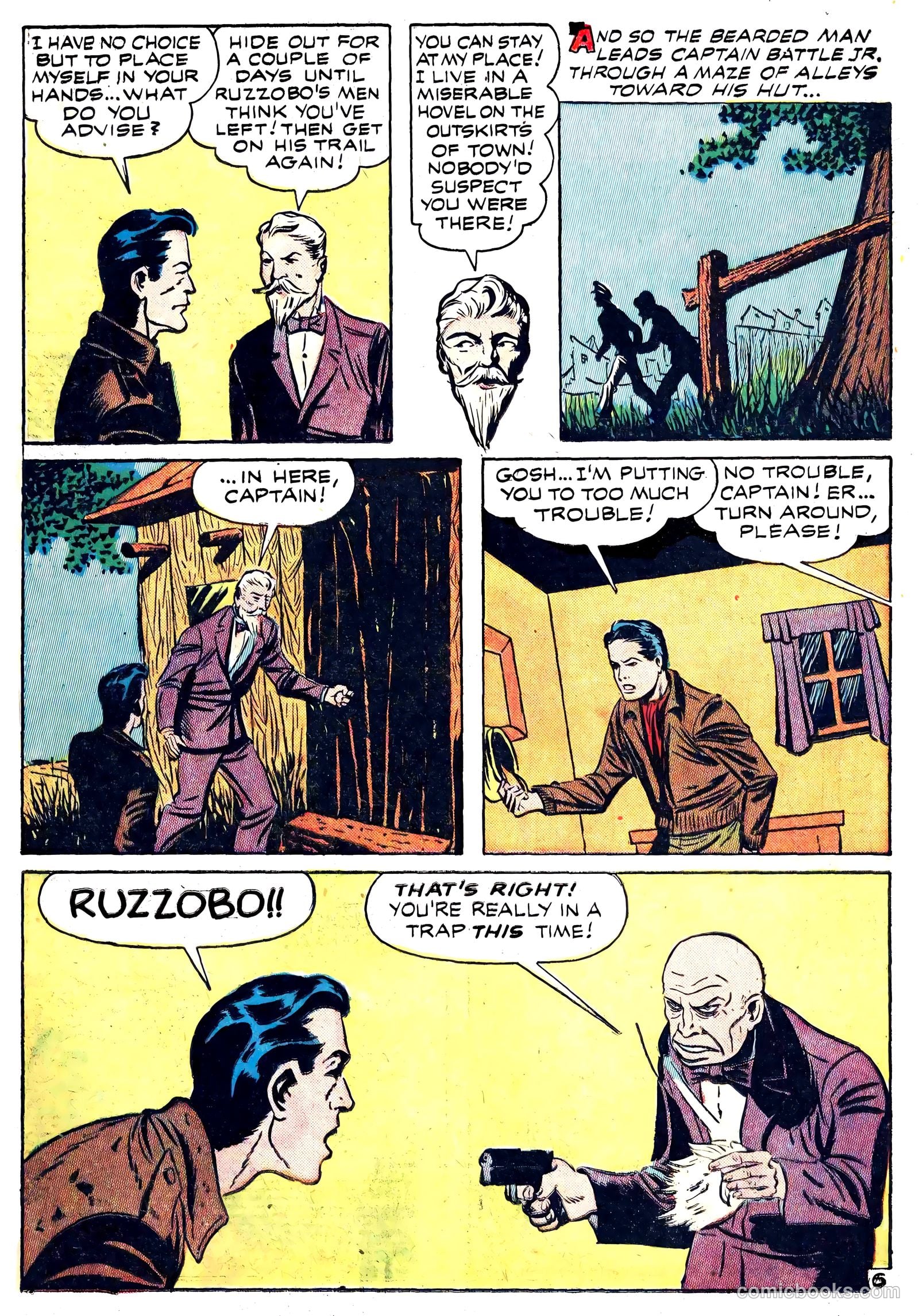 Captain Battle Jr. #2 (1944) — page 33 of 61