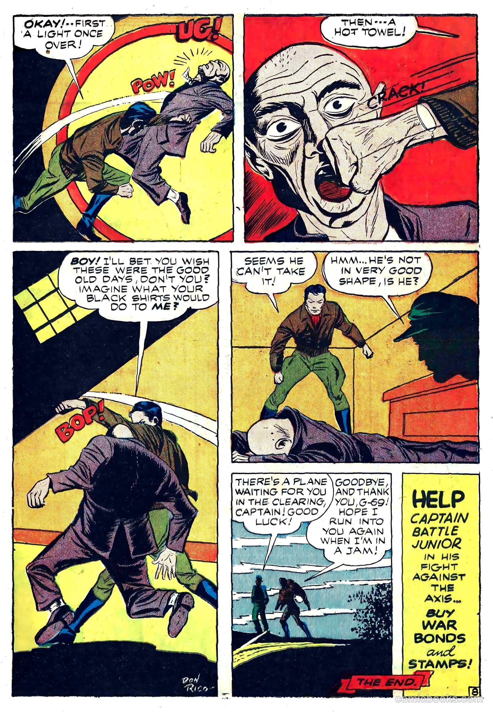 Captain Battle Jr. #2 (1944) — page 35 of 61