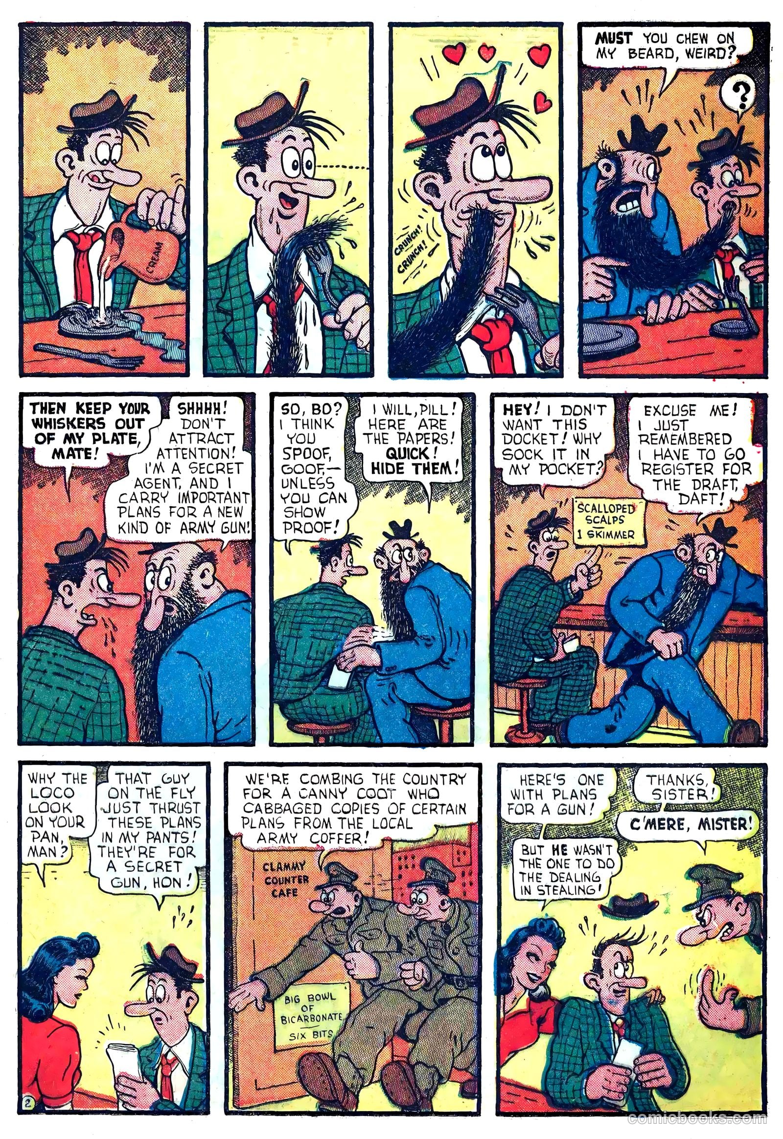 Captain Battle Jr. #2 (1944) — page 37 of 61