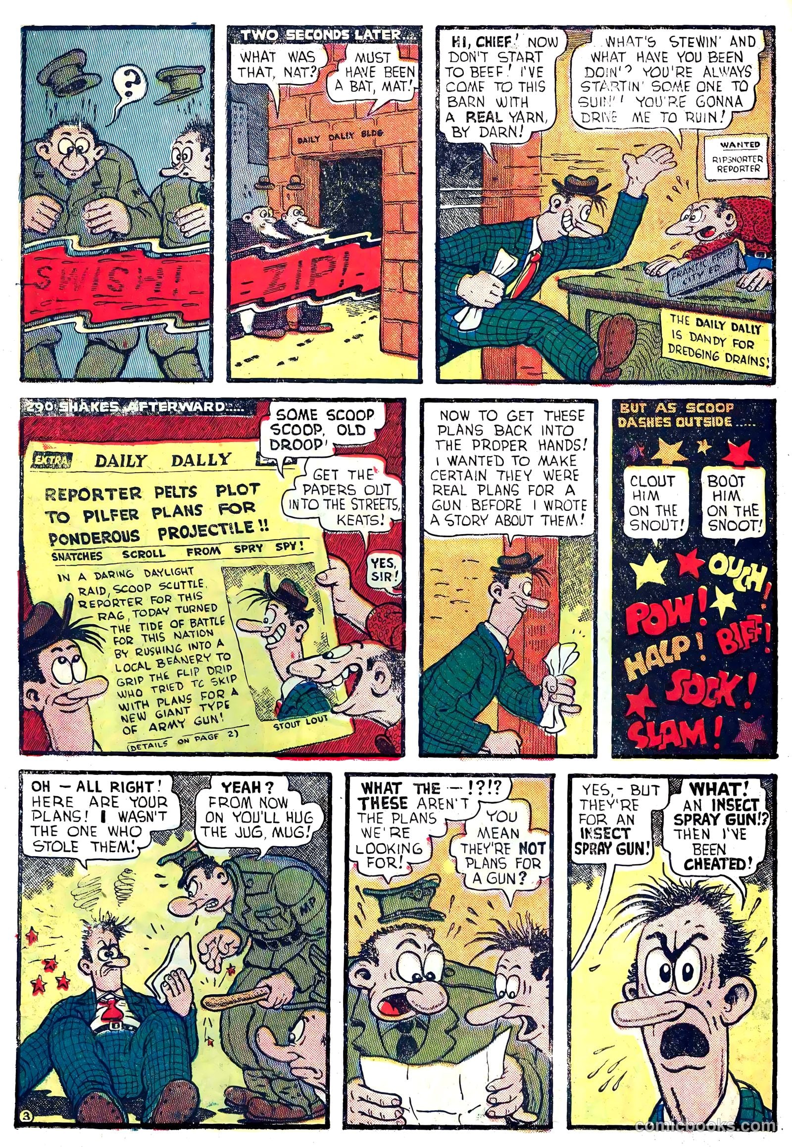 Captain Battle Jr. #2 (1944) — page 38 of 61