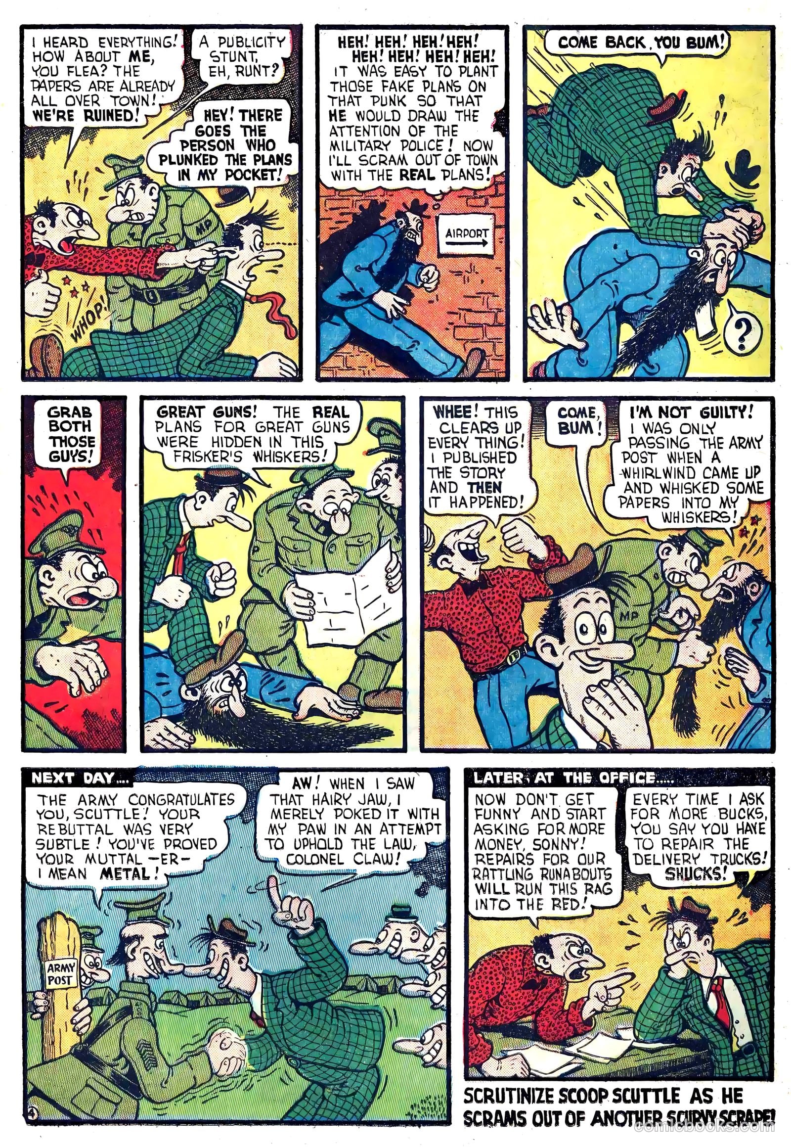 Captain Battle Jr. #2 (1944) — page 39 of 61