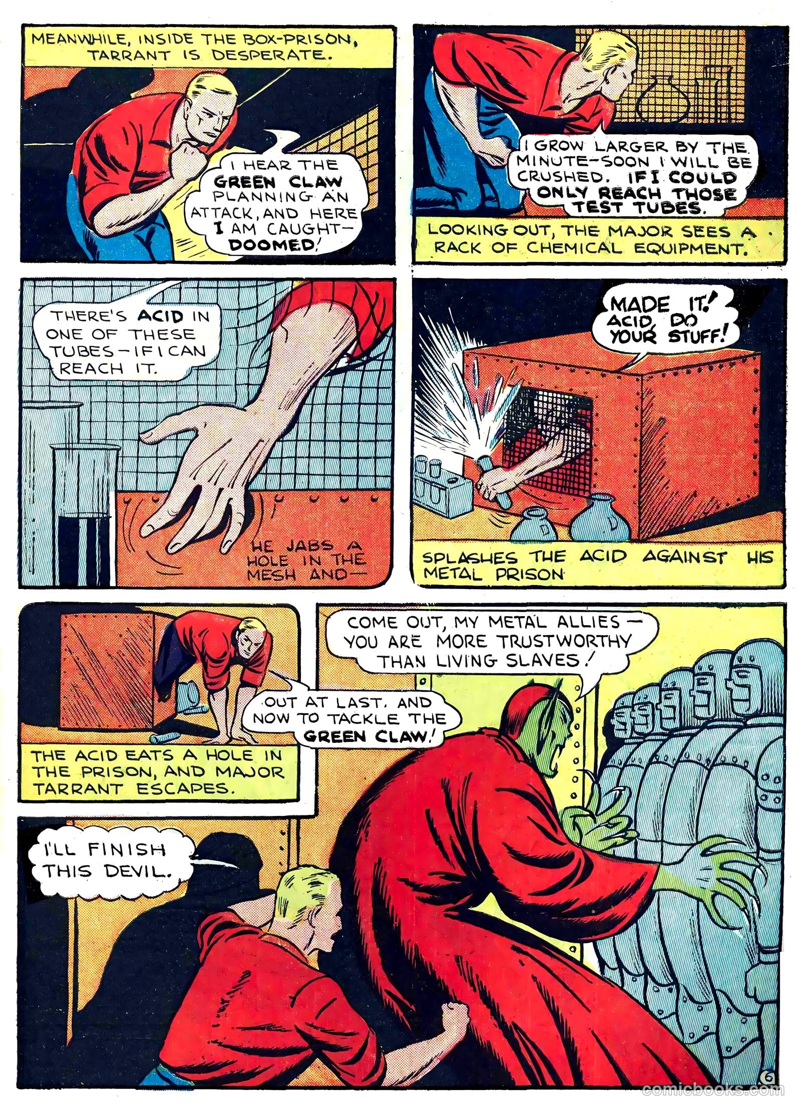 Captain Battle Jr. #2 (1944) — page 47 of 61