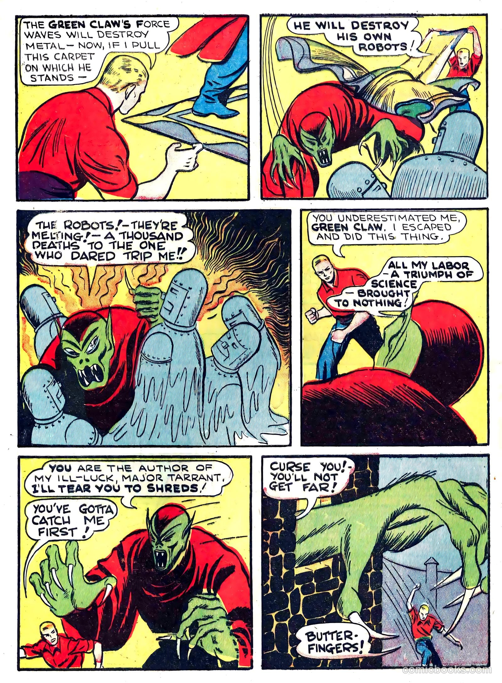 Captain Battle Jr. #2 (1944) — page 48 of 61