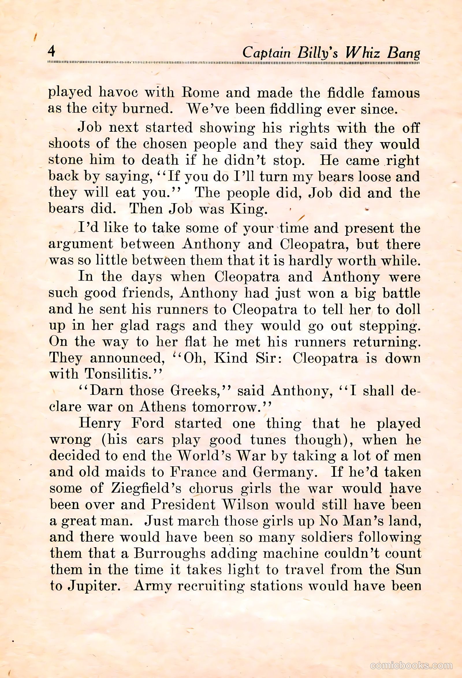 Captain Billy's Whiz Bang #16 — page 6 of 68