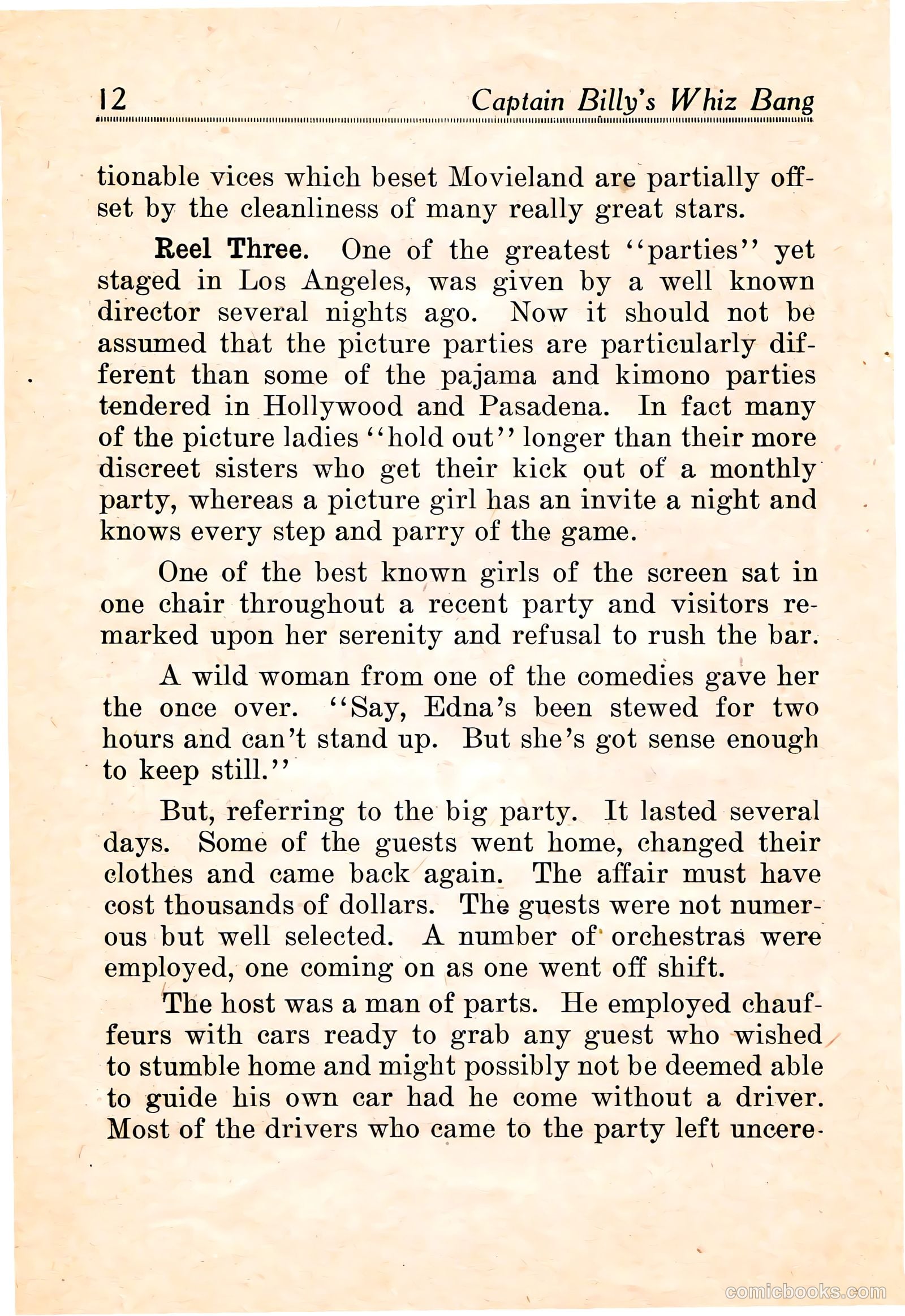 Captain Billy's Whiz Bang #16 — page 14 of 68
