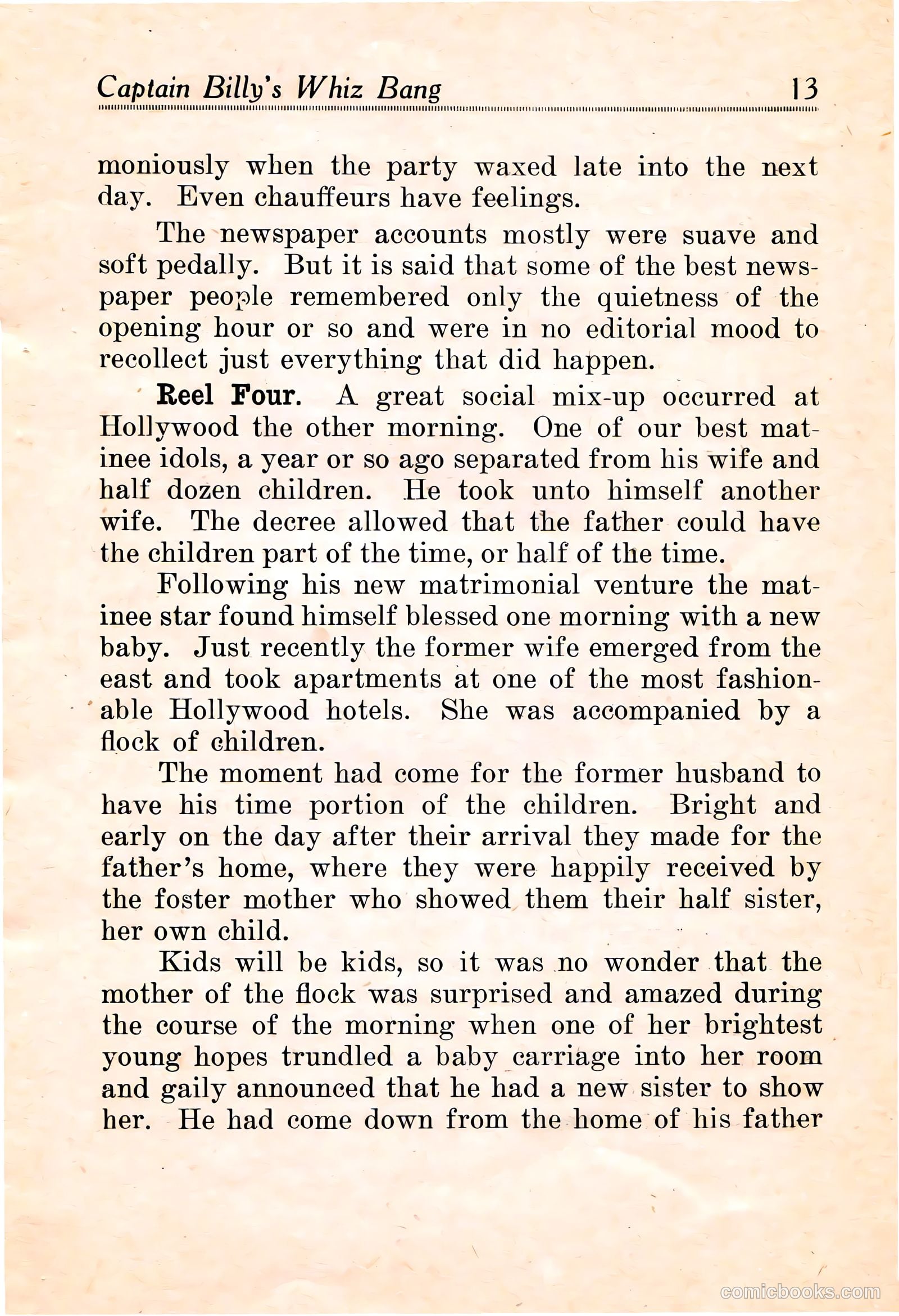 Captain Billy's Whiz Bang #16 — page 15 of 68