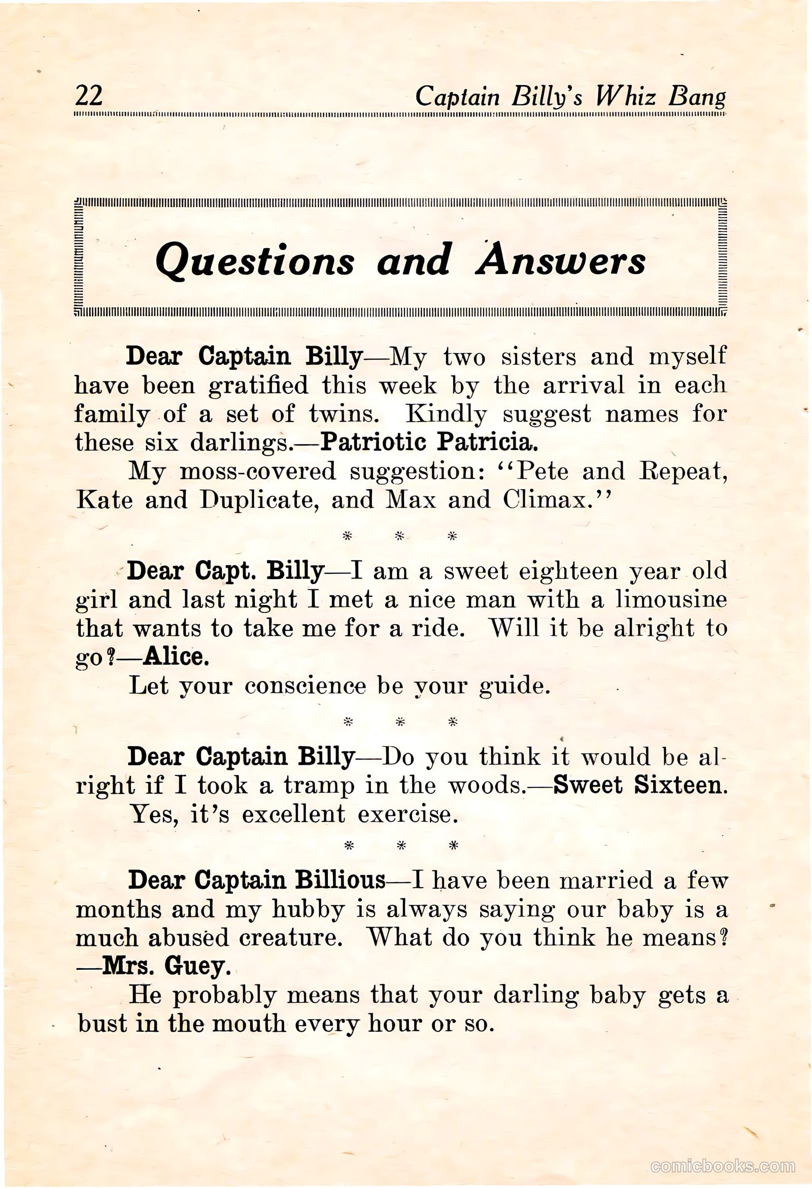 Captain Billy's Whiz Bang #16 — page 24 of 68