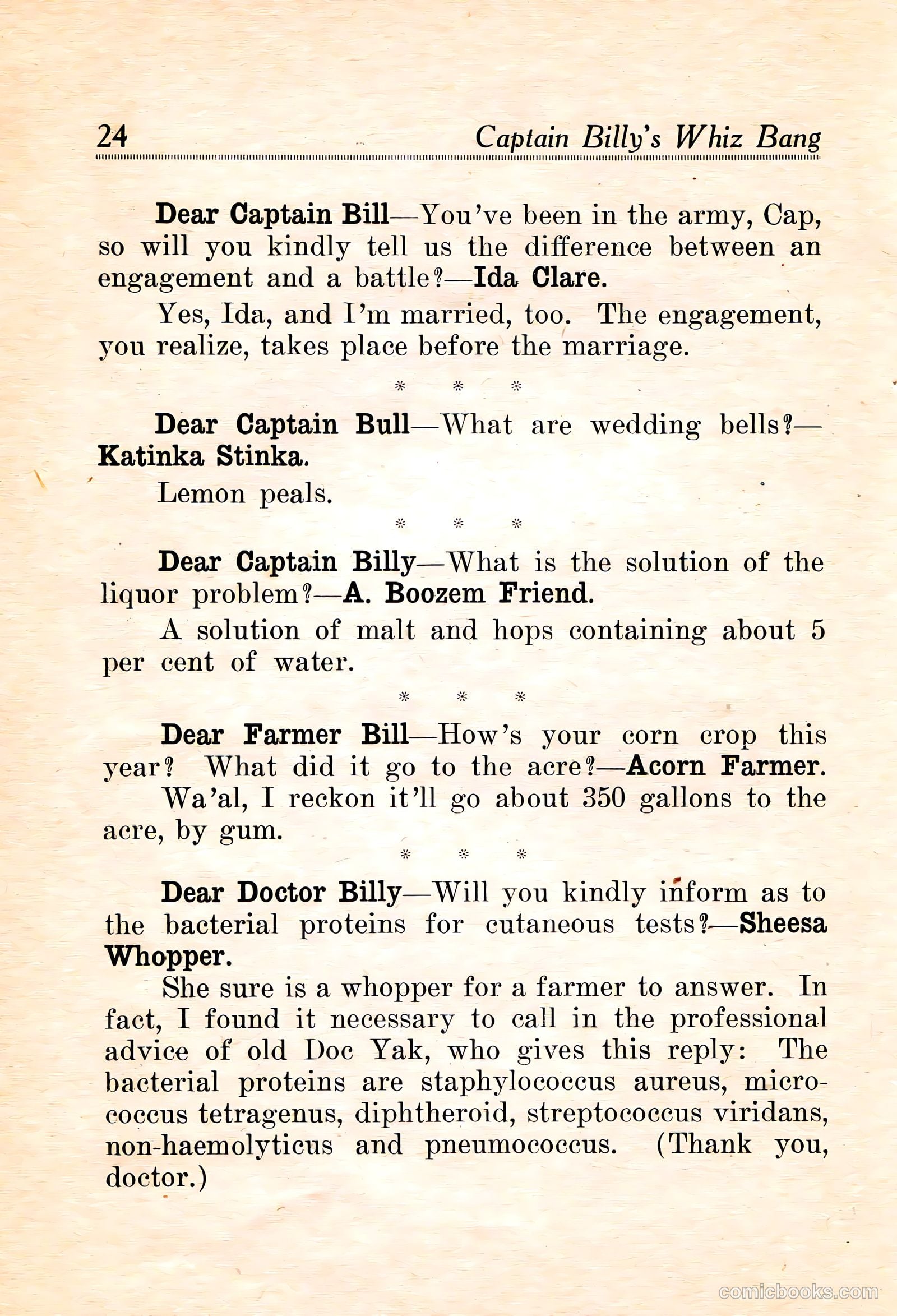 Captain Billy's Whiz Bang #16 — page 26 of 68