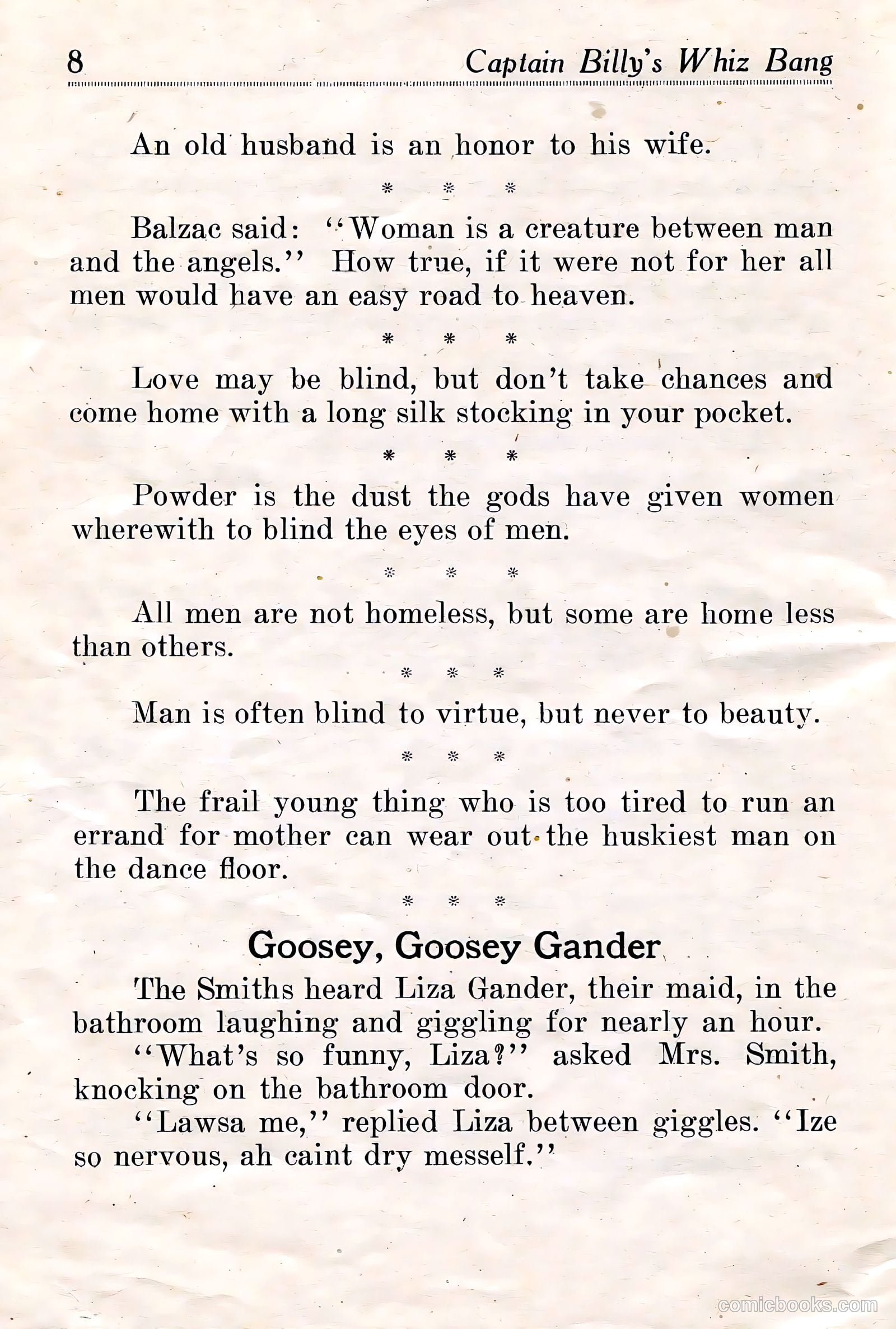 Captain Billy's Whiz Bang #18 — page 10 of 68