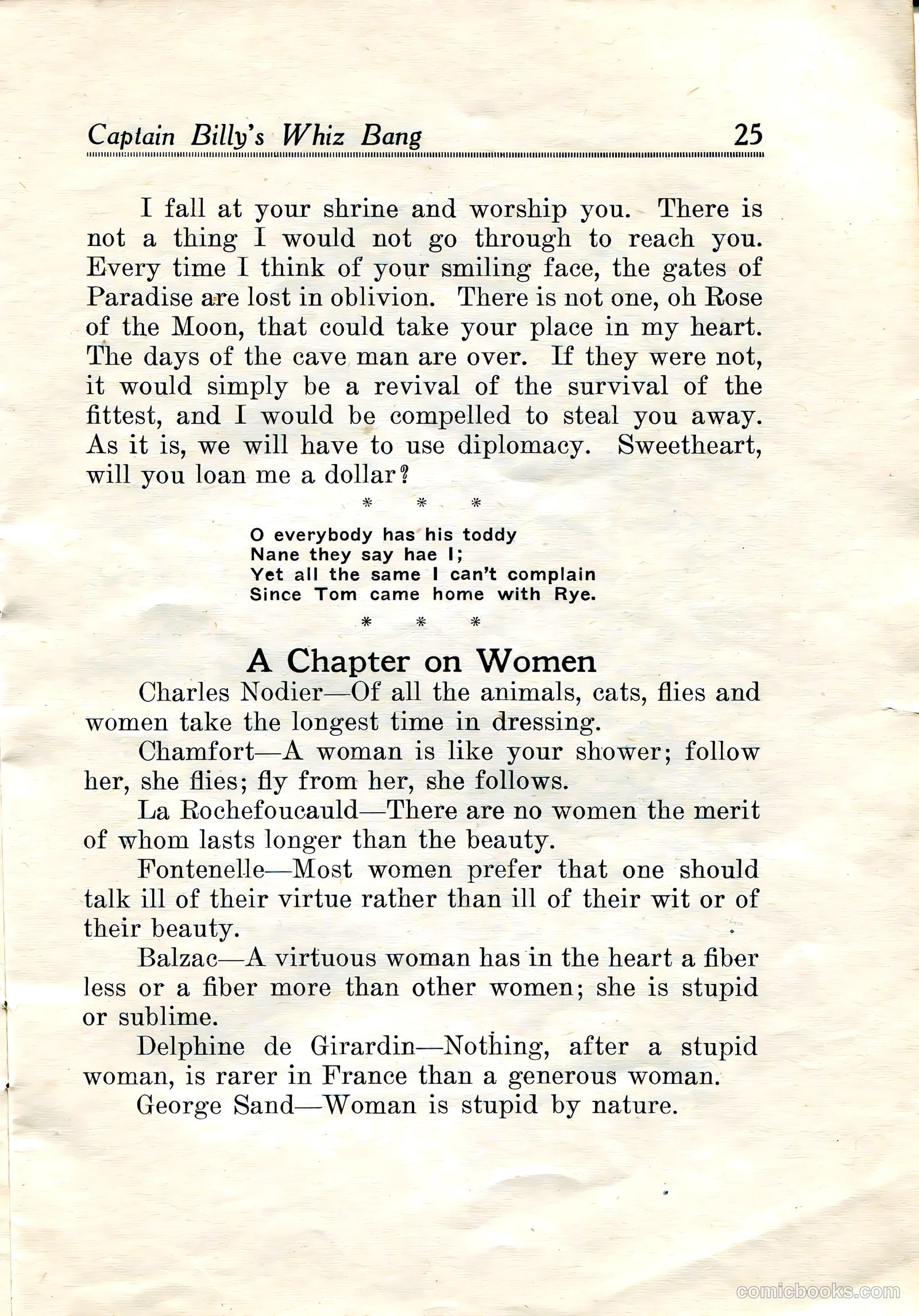Captain Billy's Whiz Bang #19 — page 27 of 68