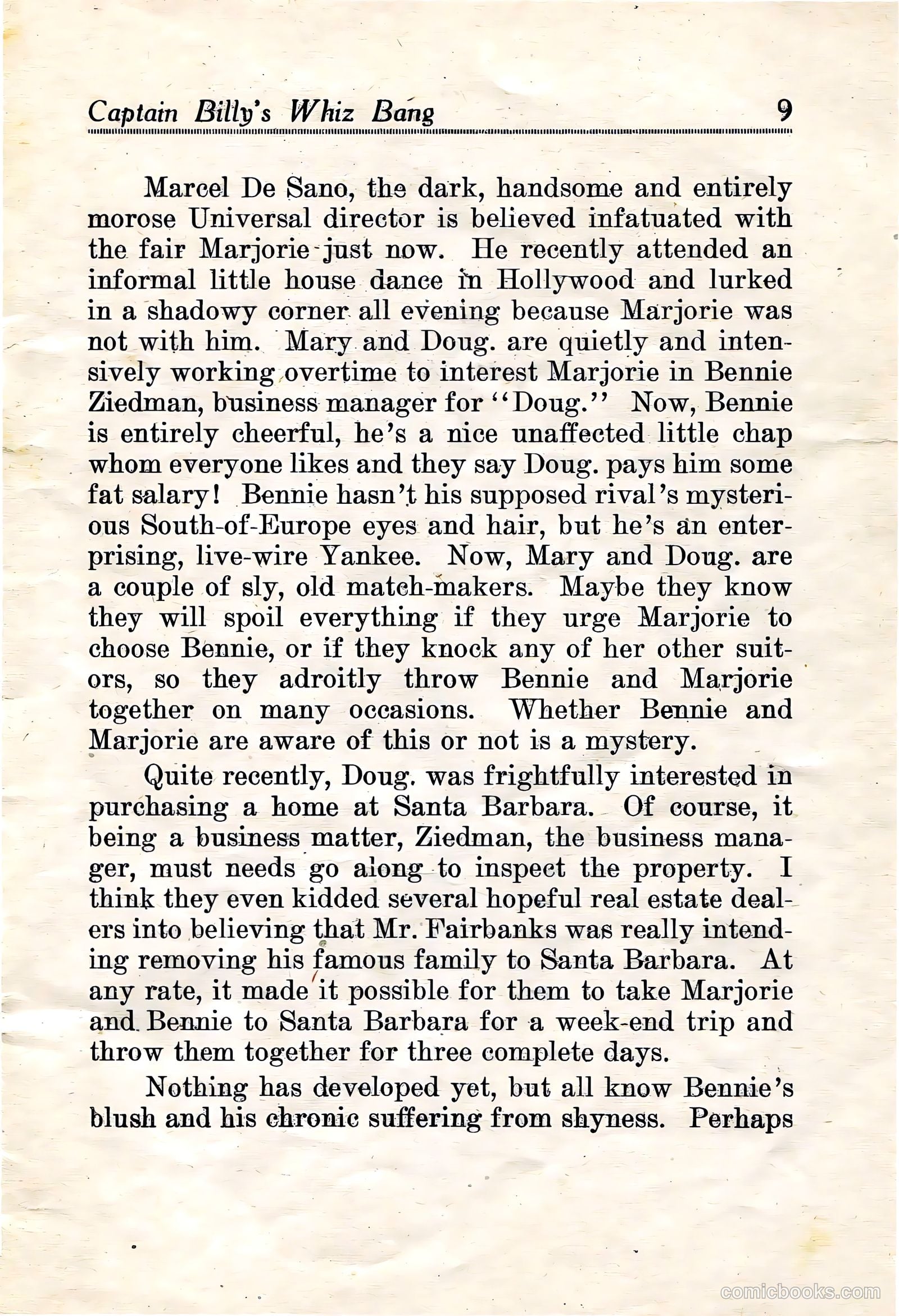 Captain Billy's Whiz Bang #21 — page 10 of 67
