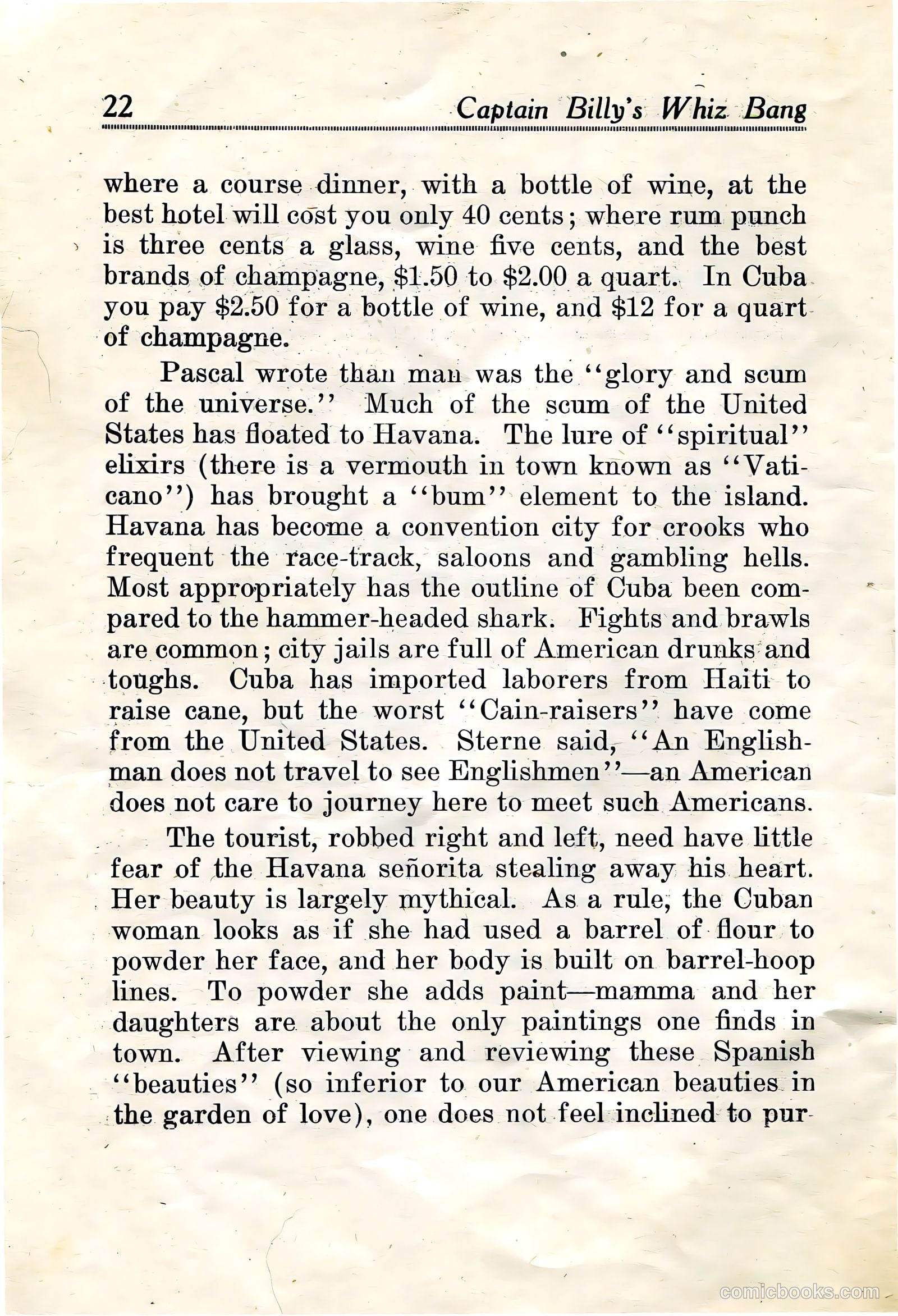 Captain Billy's Whiz Bang #21 — page 23 of 67
