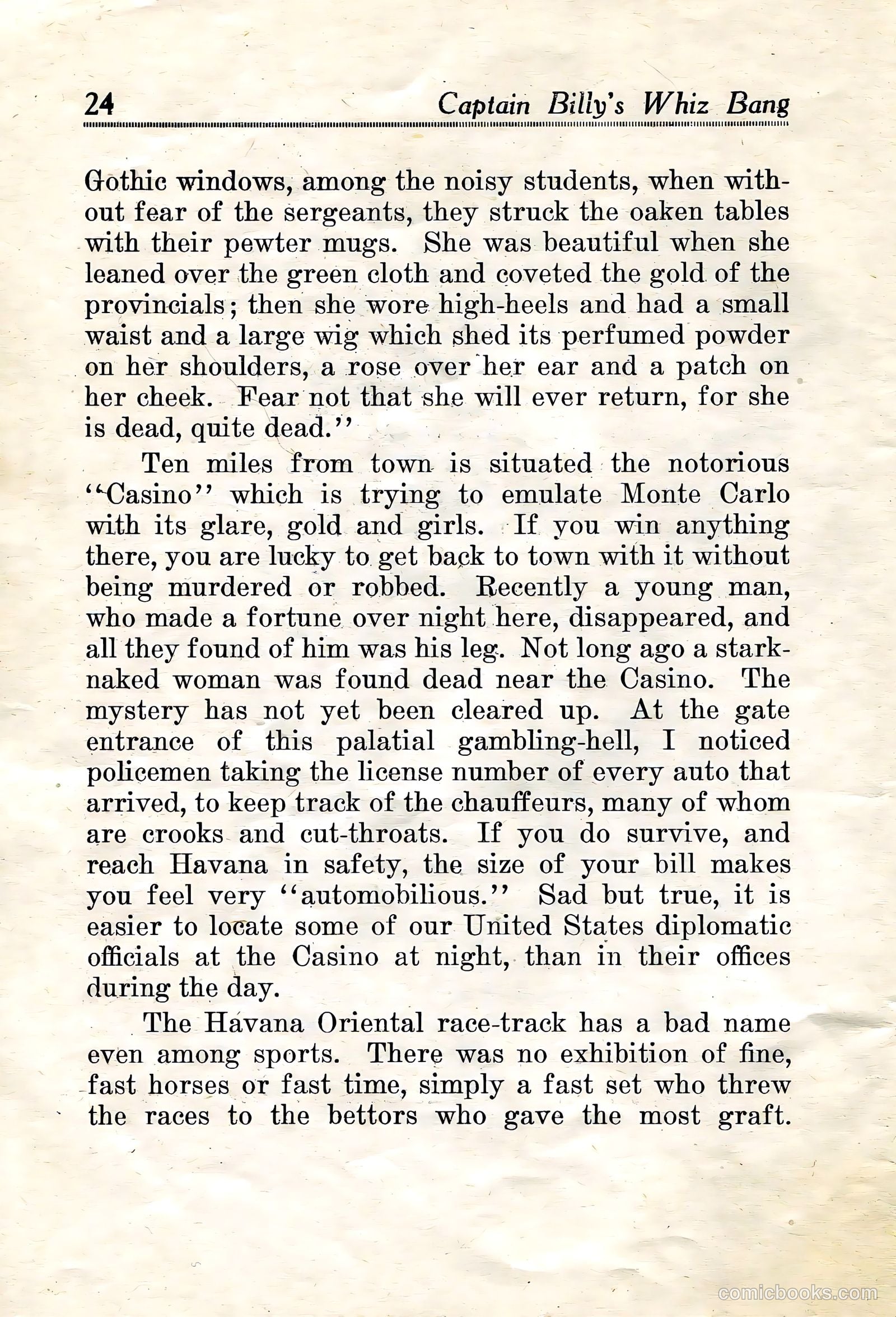 Captain Billy's Whiz Bang #21 — page 25 of 67