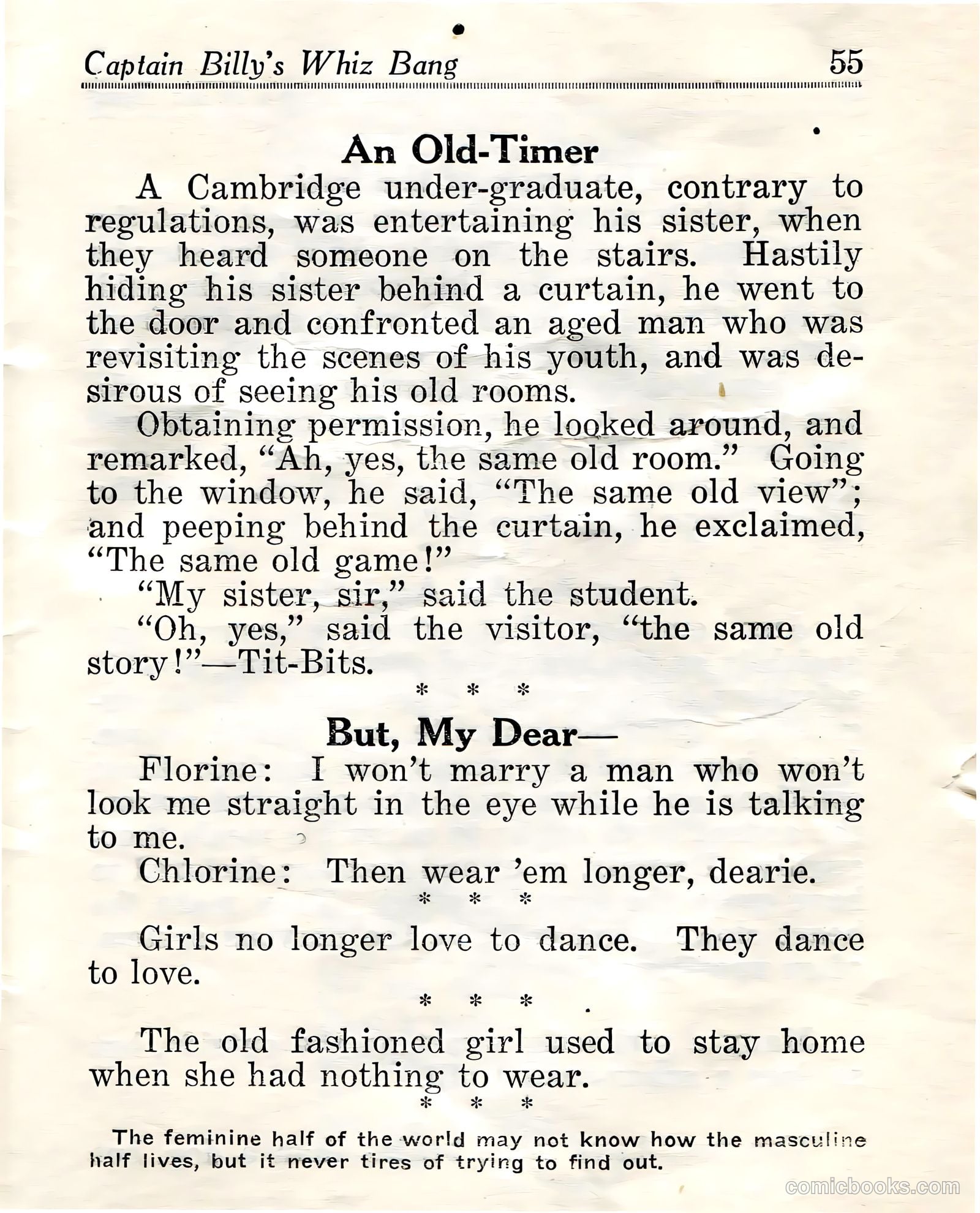 Captain Billy's Whiz Bang #23 — page 57 of 68