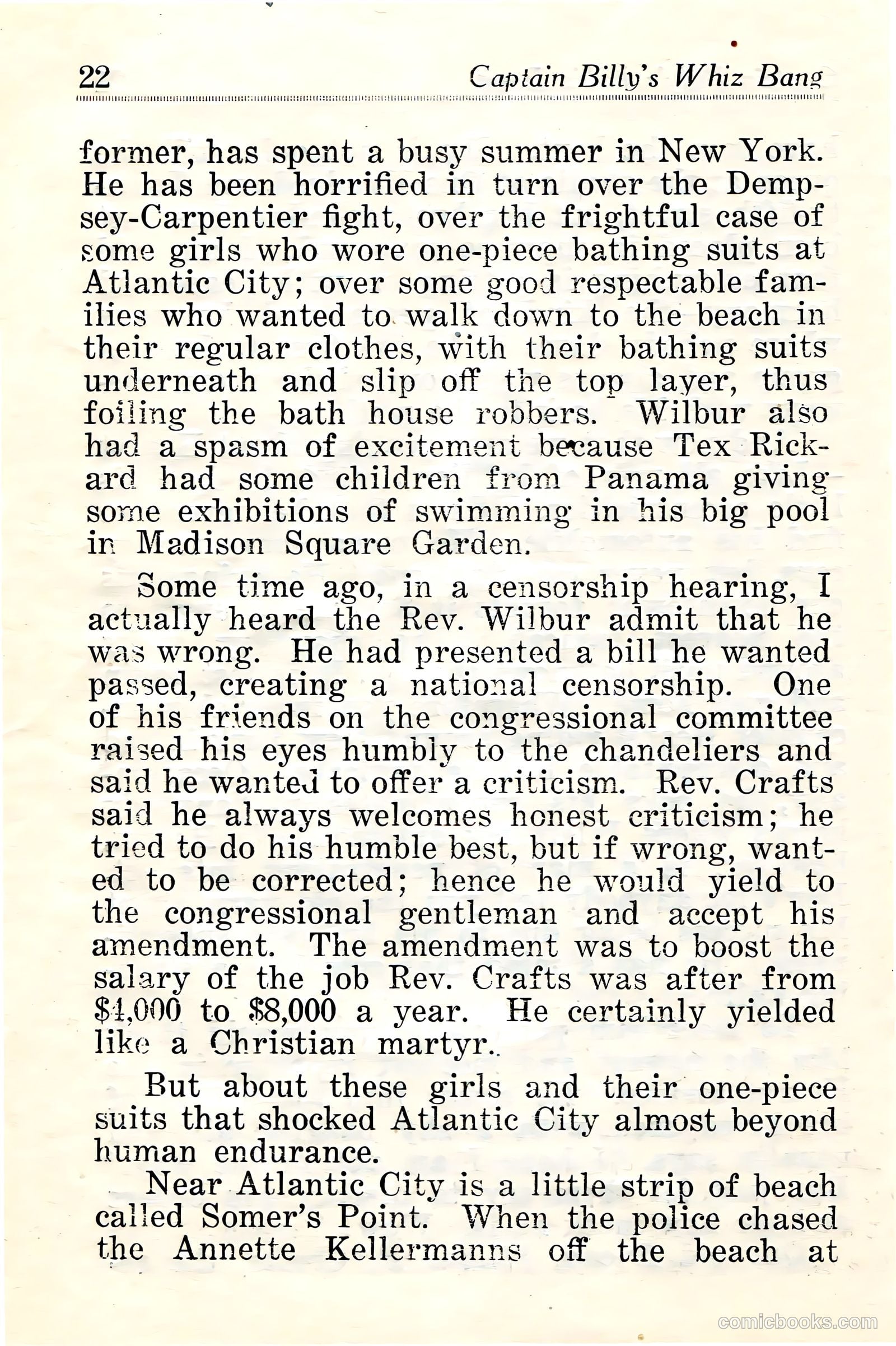 Captain Billy's Whiz Bang #24 — page 24 of 68