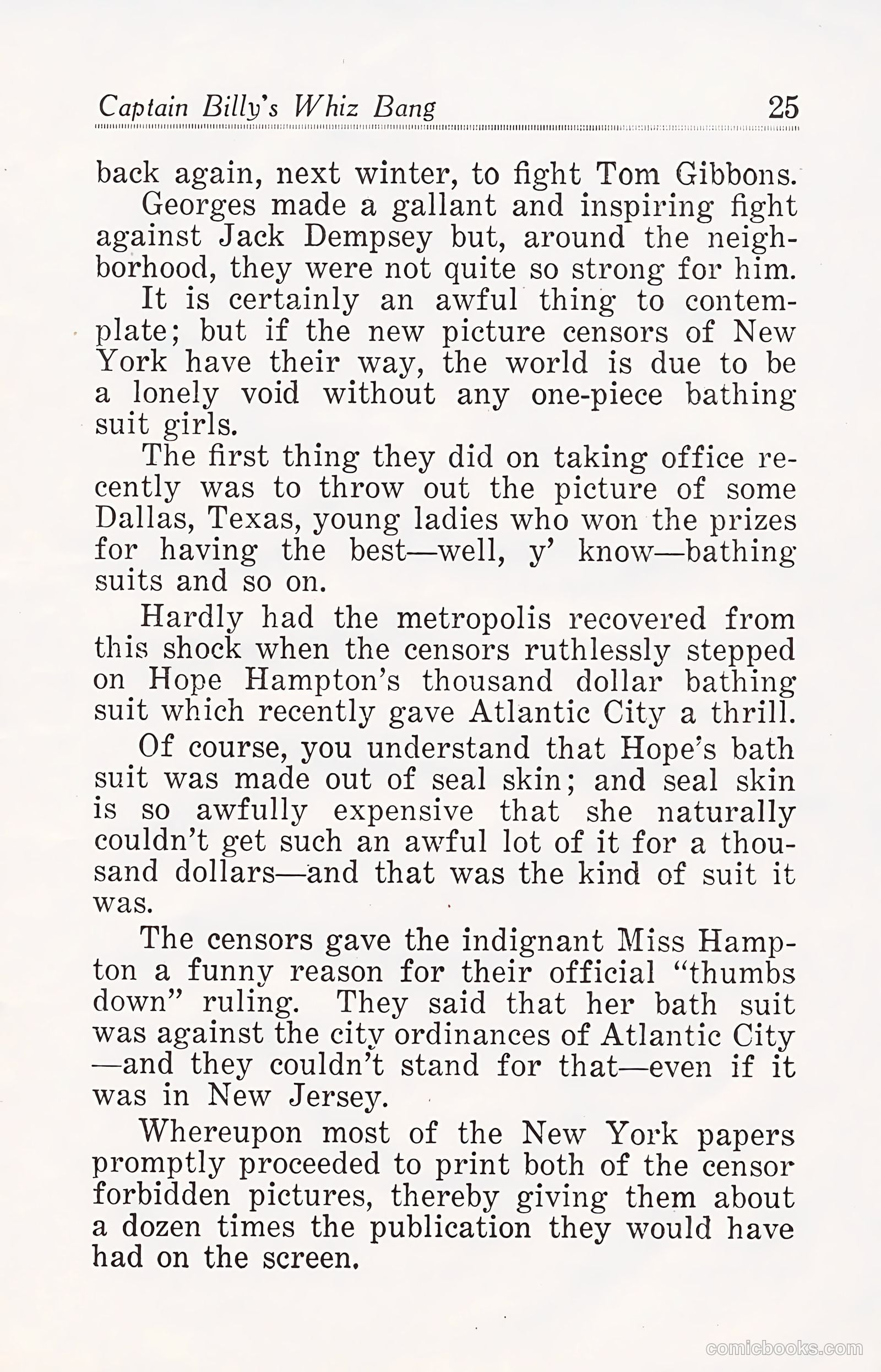 Captain Billy's Whiz Bang #25 — page 27 of 68