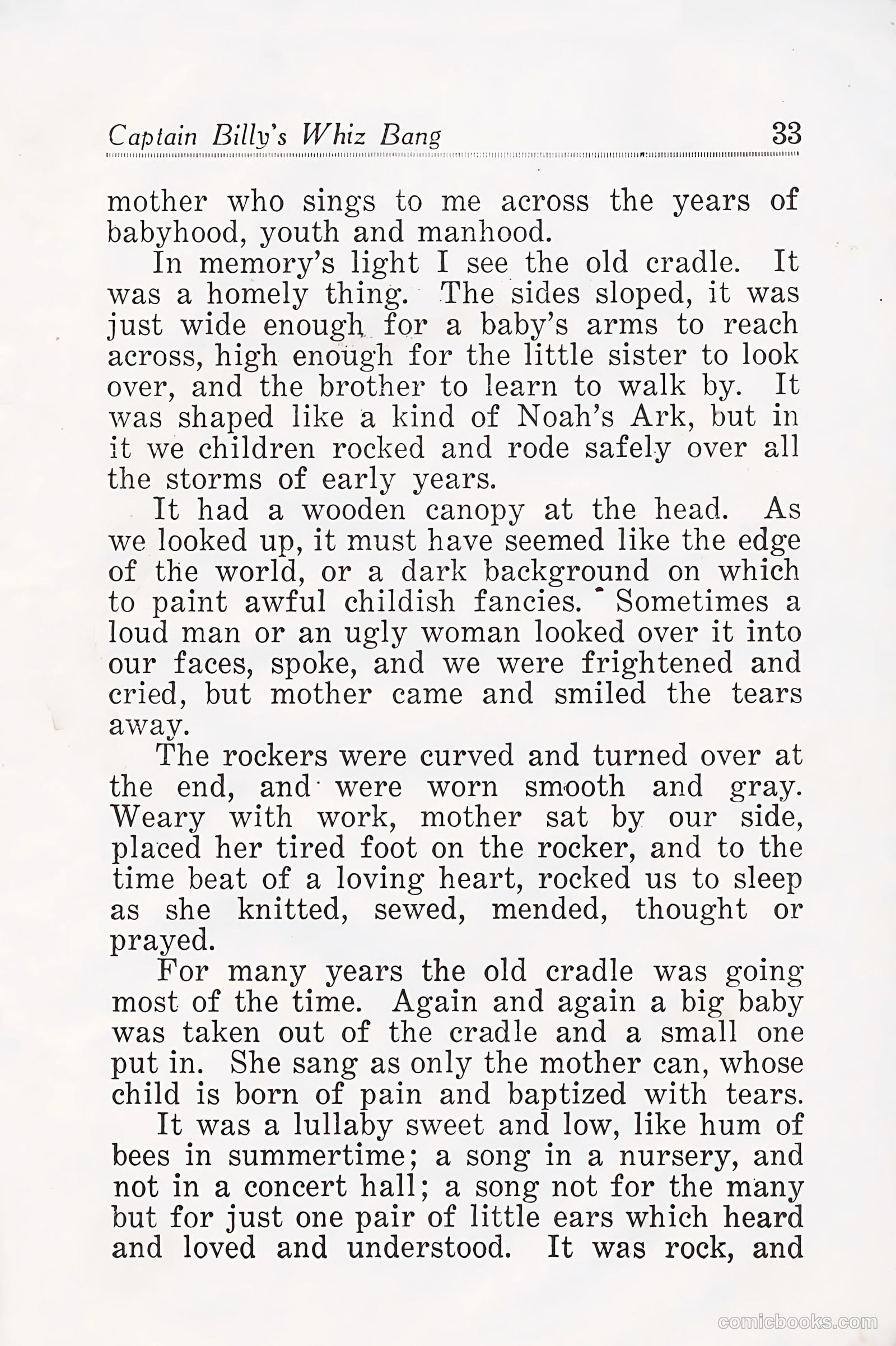 Captain Billy's Whiz Bang #25 — page 35 of 68
