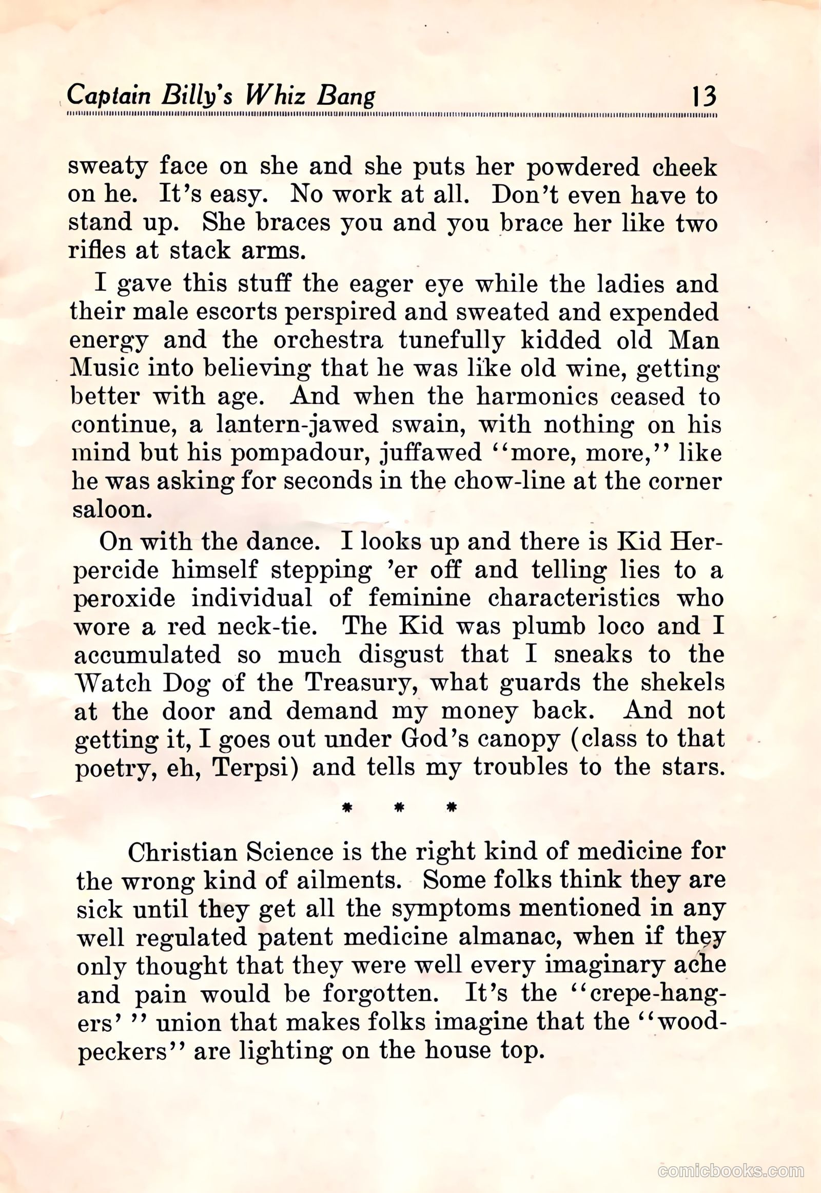 Captain Billy's Whiz Bang #3 — page 15 of 68