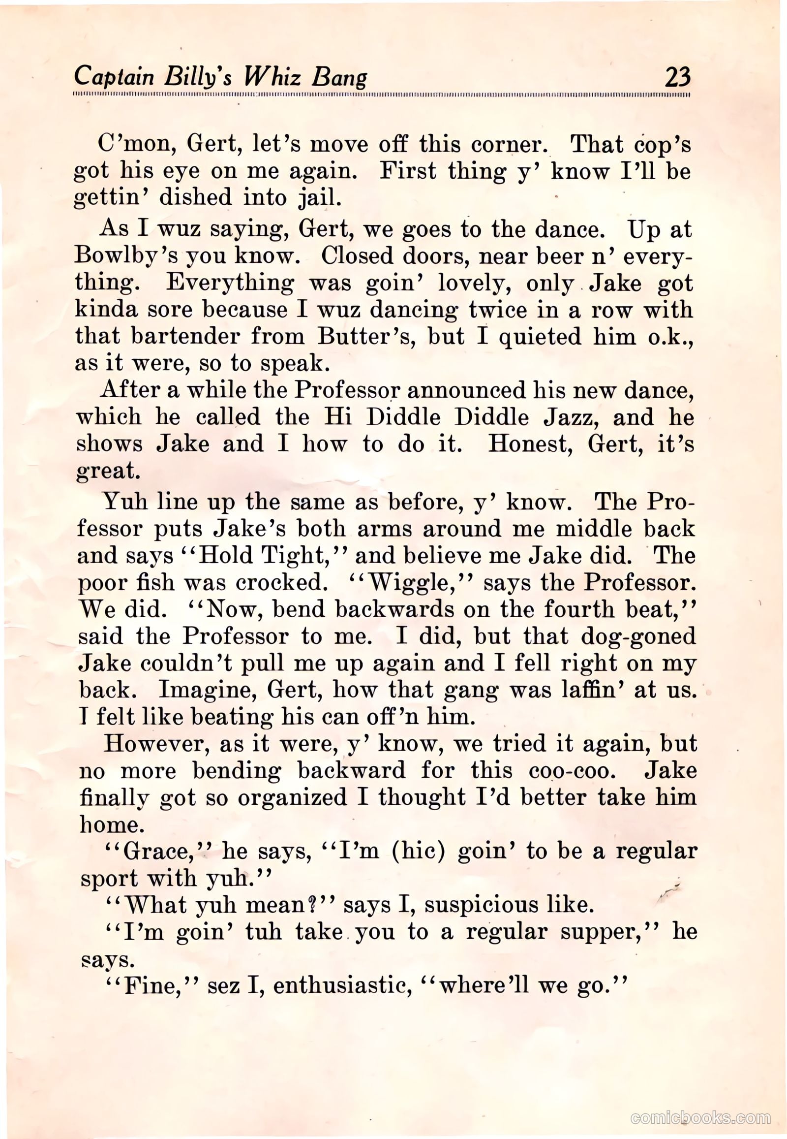 Captain Billy's Whiz Bang #3 — page 25 of 68
